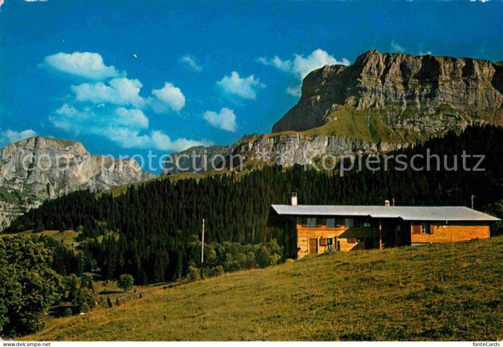 12843099 Oltschiburg Berghaus Axalp Axalphorn Berner Alpen Oltschiburg - Andere & Zonder Classificatie