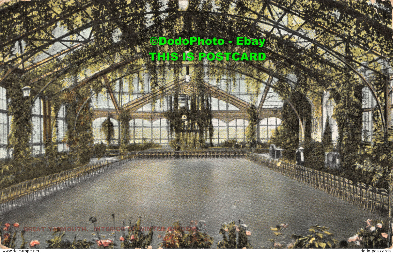 R359612 Great Yarmouth. Interior Of Winter Gardens. Tuck. View Postcard Series. - Monde