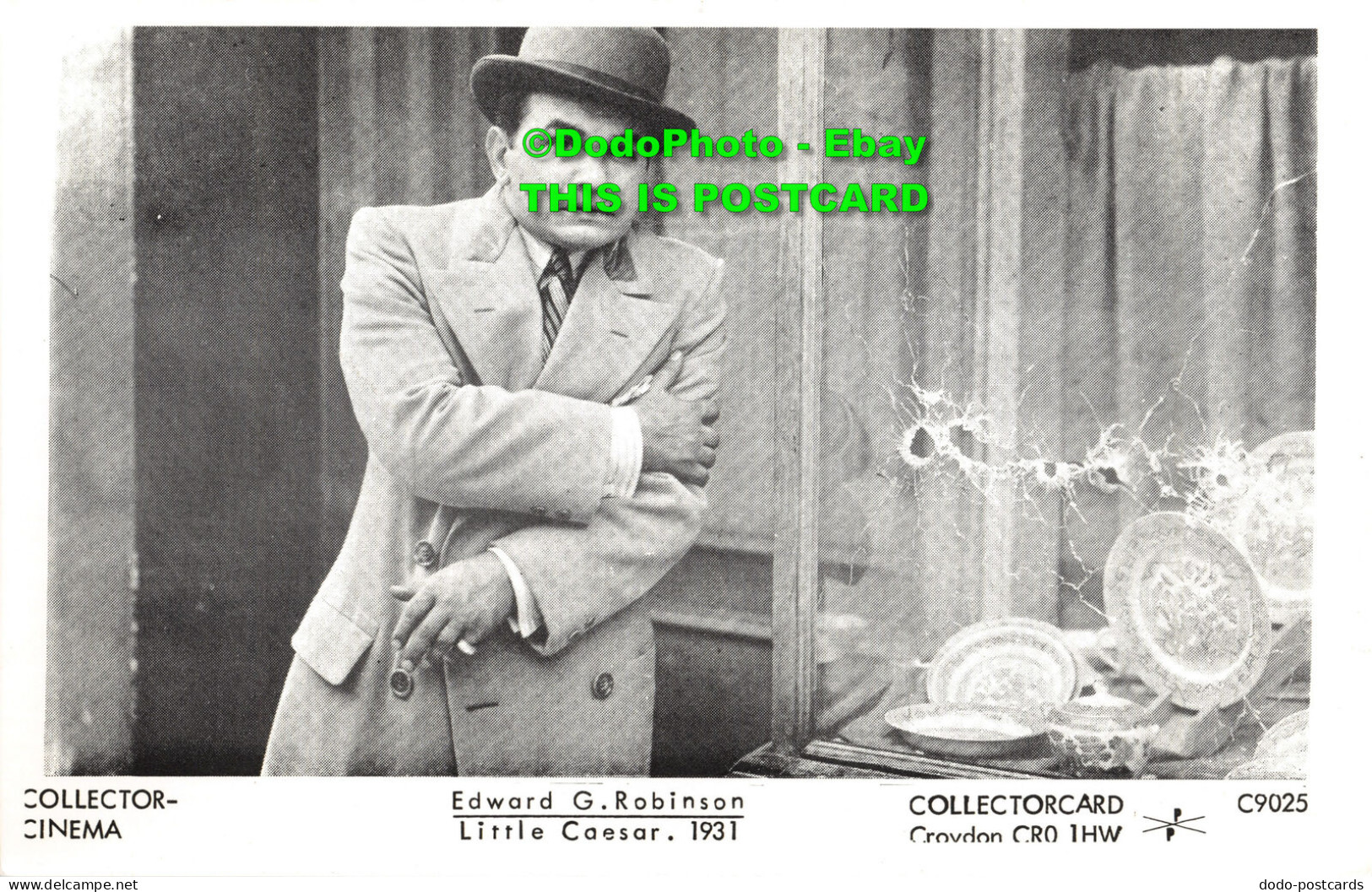 R359614 Collector Cinema. Edward G. Robinson. Little Caesar. Collectorcard. C 90 - Monde