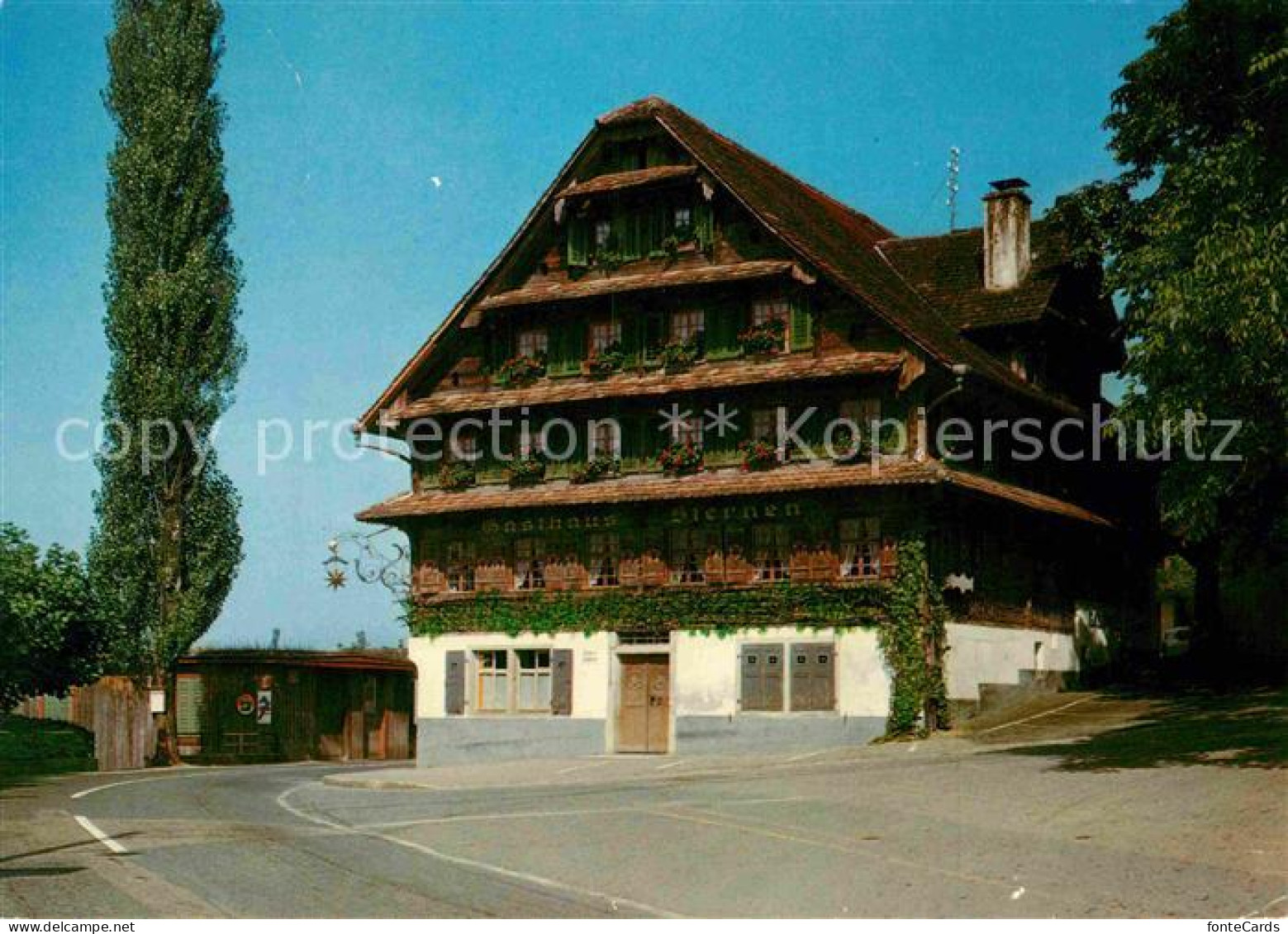 12842359 Walchwil Gasthaus Sternen  Walchwil - Autres & Non Classés