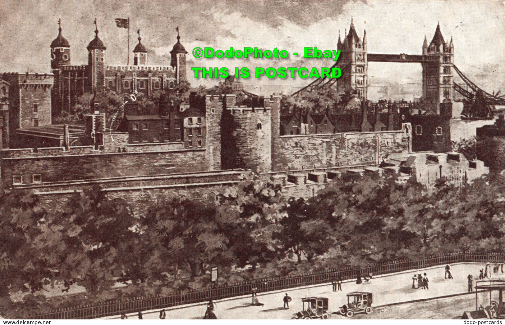 R359620 Tower Of London. Gale And Polden. 1854 - Sonstige & Ohne Zuordnung