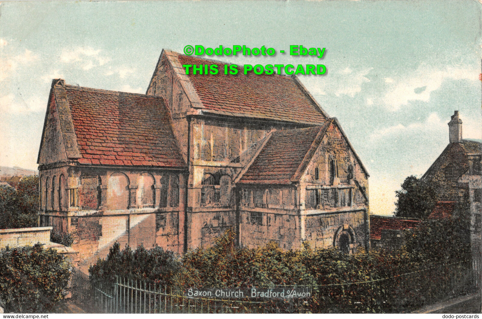 R359643 Bradford On Avon. Saxon Church. Dotesio And Todd. 1905 - Monde