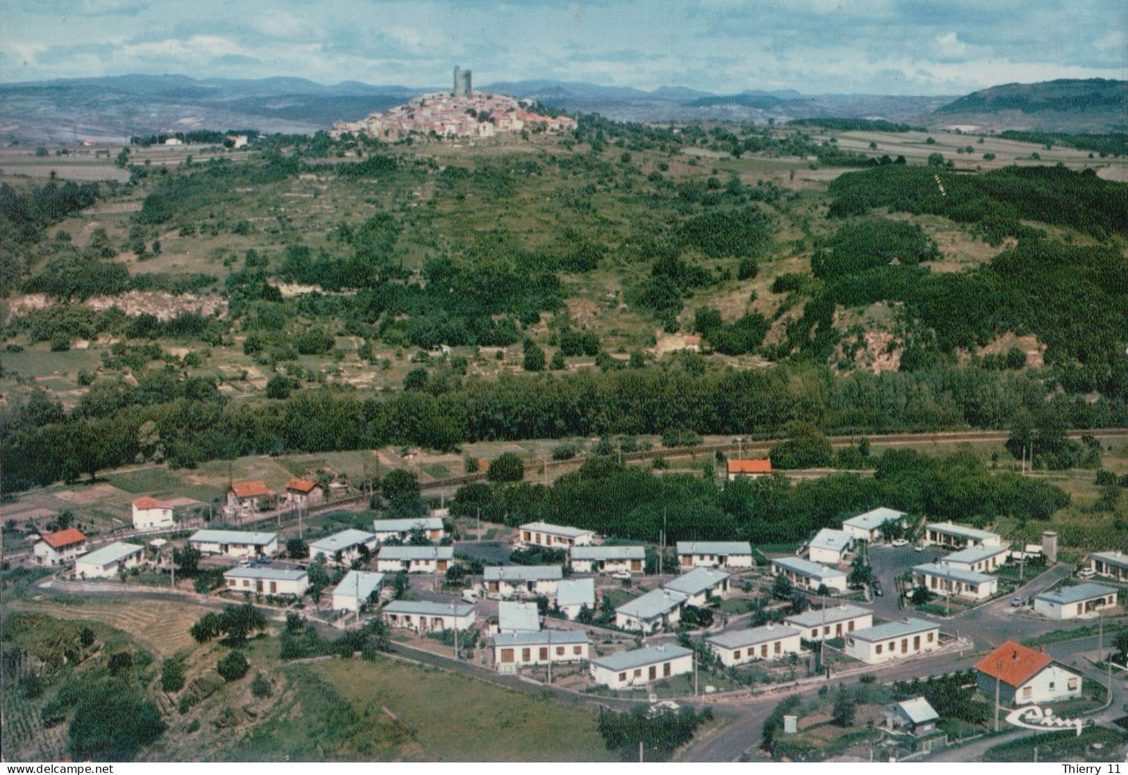 Cpsm 63 Environs De Coudes Parent Vue Générale Aérienne "Les Bogers" - Otros & Sin Clasificación