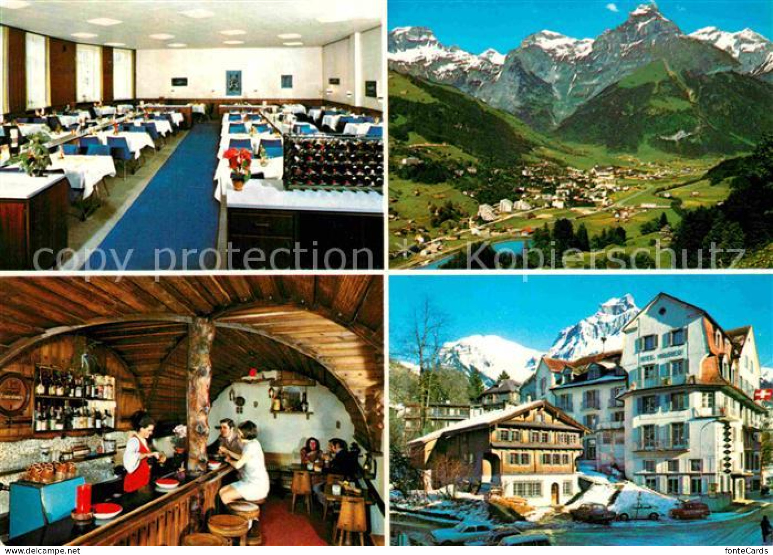 12837219 Engelberg OW Gesamtansicht Mit Alpenpanorama Hotel Restaurant Hoheneck  - Sonstige & Ohne Zuordnung