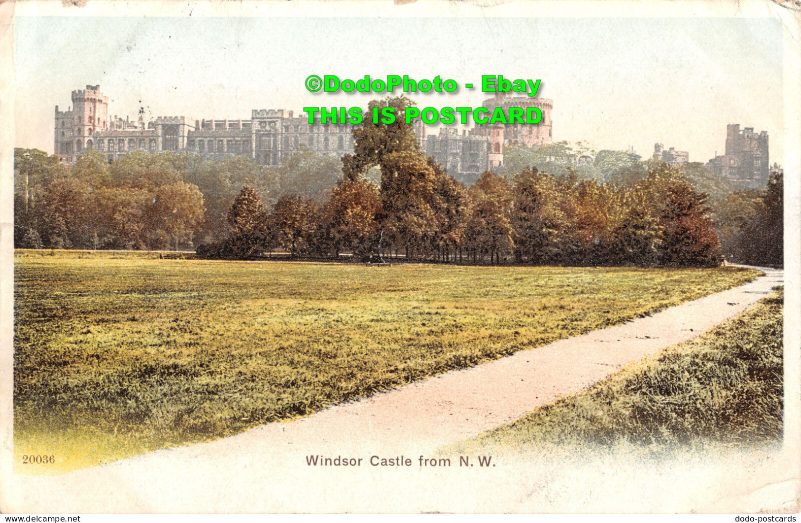 R359657 Windsor Castle From N. W. Postcard. 1904 - Monde
