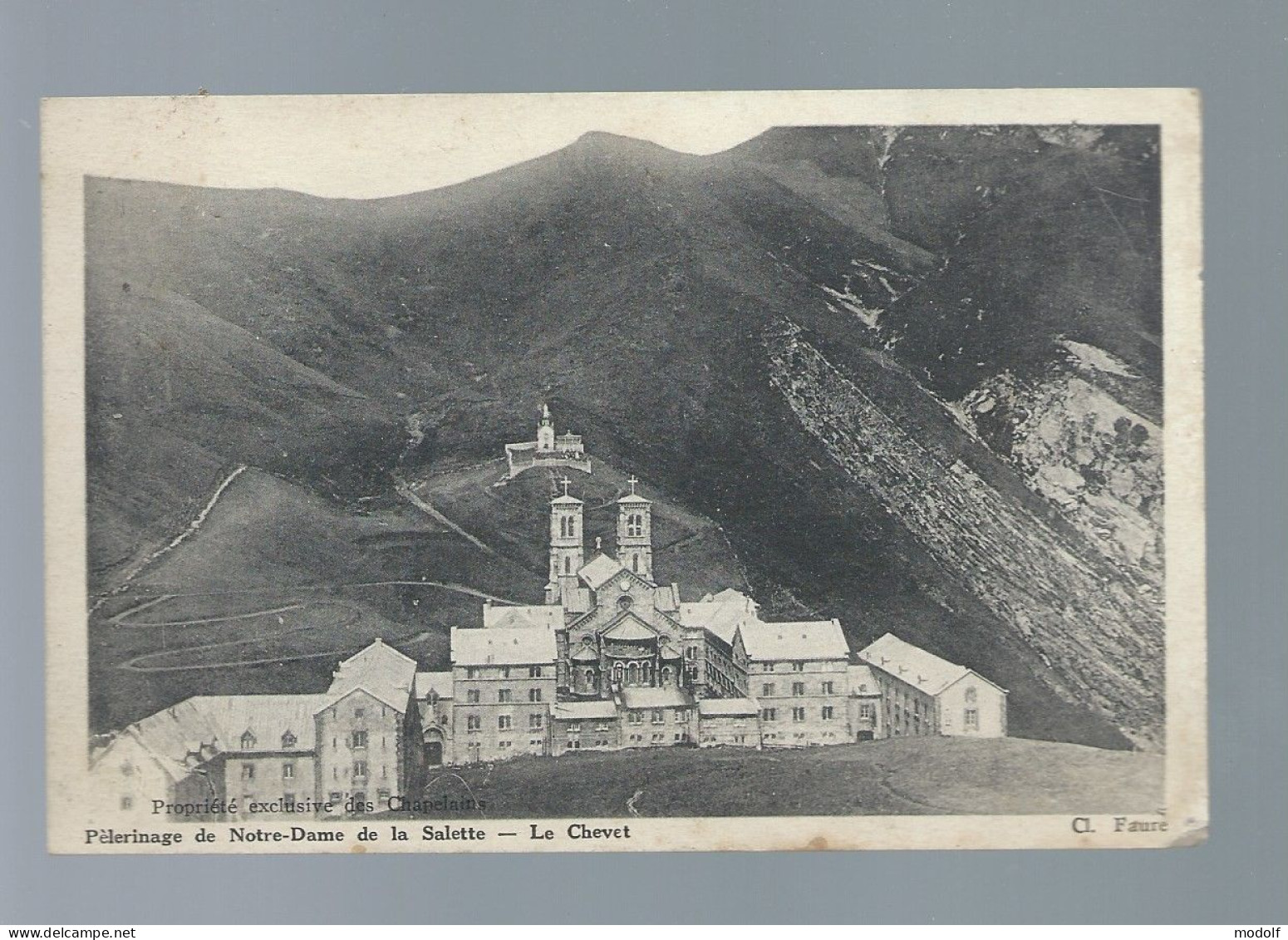 CPA - 38 - Pèlerinage De Notre-Dame De La Salette - Le Chevet - Circulée En 1936 - La Salette