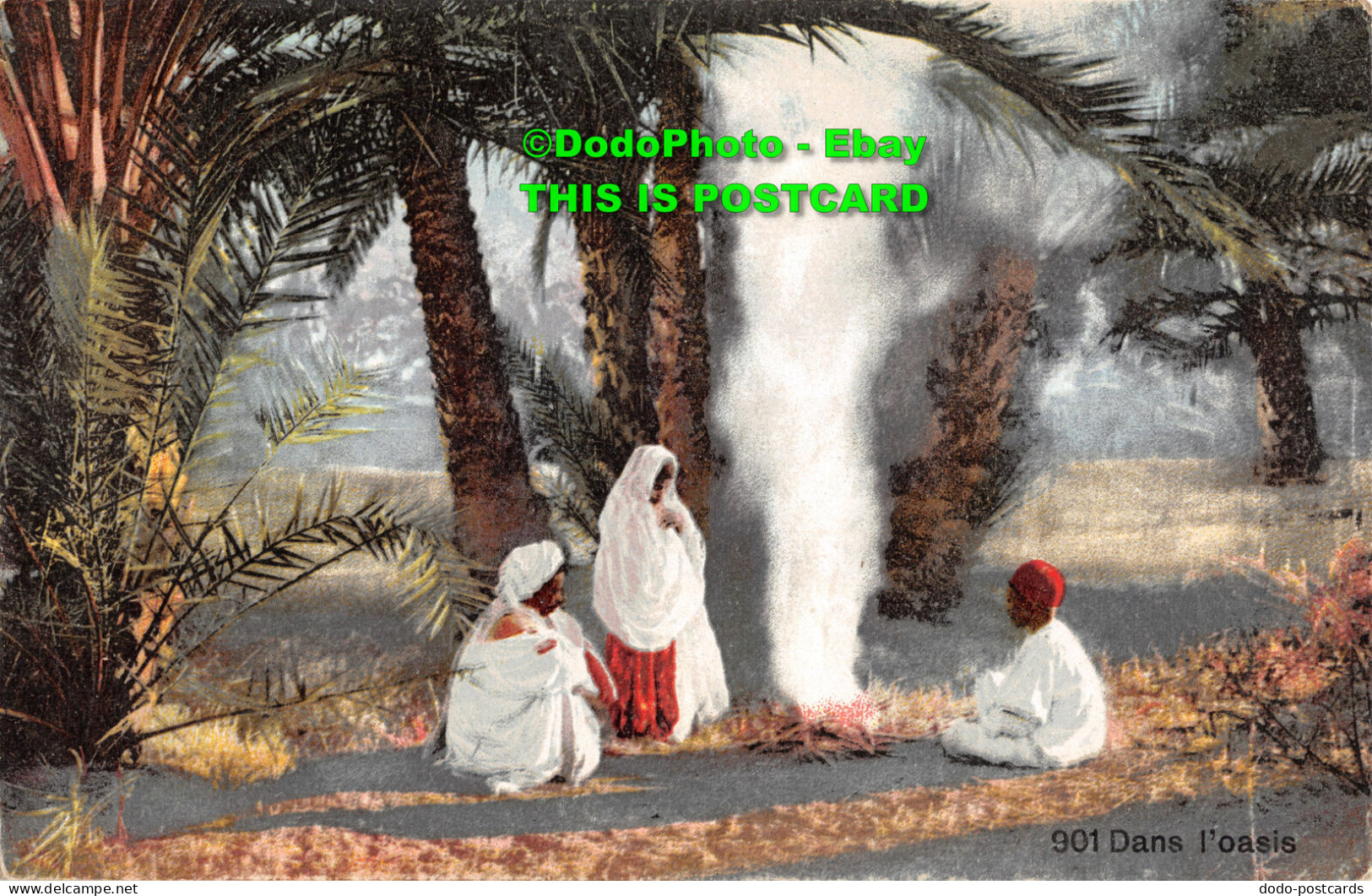 R359670 Dans L Oasis. Lehnert And Landrock. Postcard - Monde