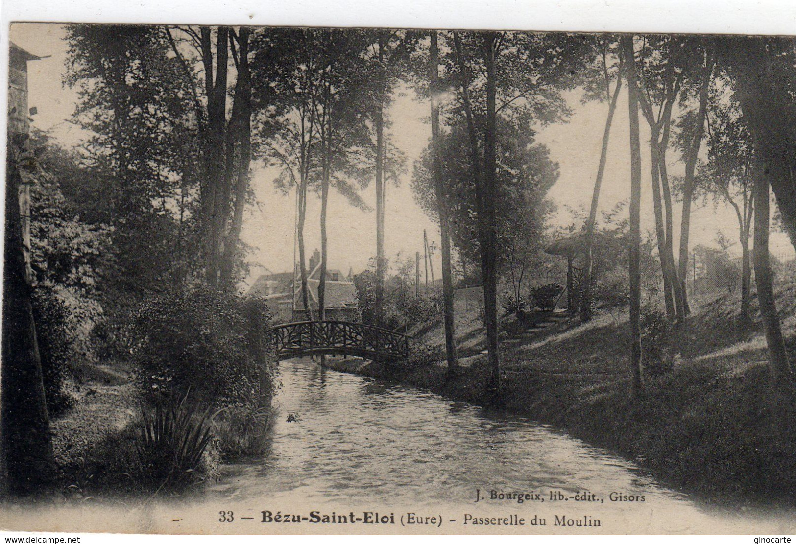 Bezu St Saint Eloi Passerelle Du Moulin - Autres & Non Classés