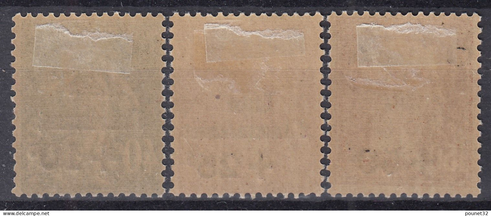 TIMBRE FRANCE SERIE CAISSE D'AMORTISSEMENT N° 253/255 NEUVE * GOMME AVEC CHARNIERE - 1927-31 Cassa Di Ammortamento