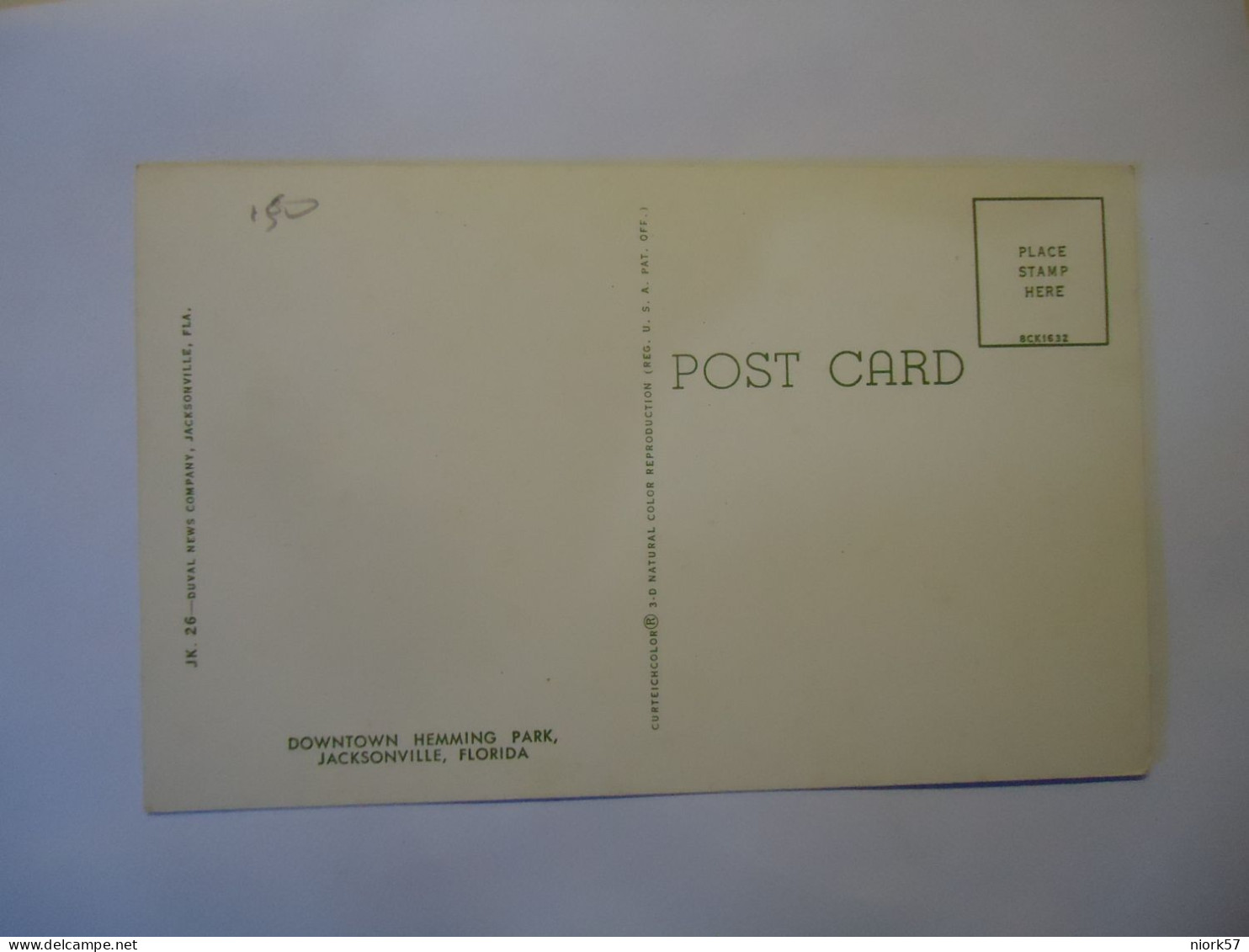 UNITED STATES  POSTCARDS FLORIDA HEMMING PARK - Other & Unclassified