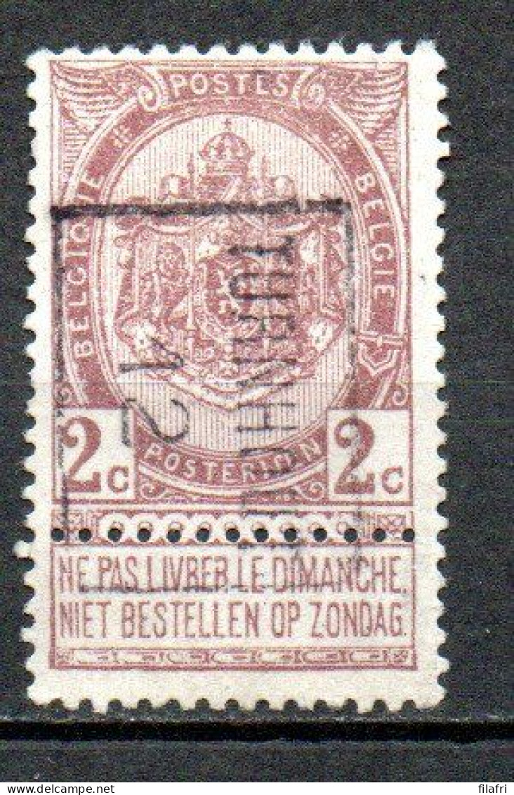 1805 Voorafstempeling Op Nr 55 - TURNHOUT 12 - Positie B - Rollini 1910-19