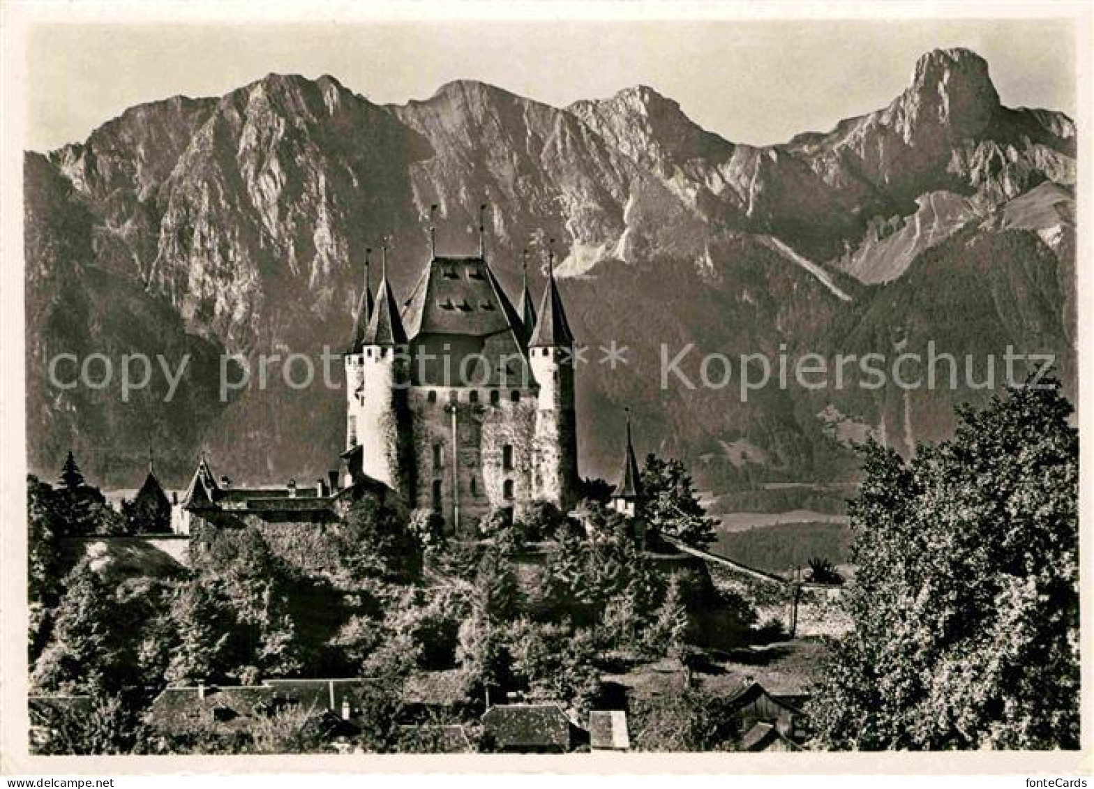 12825167 Thun BE Schloss Stockhorn Berner Alpen Thun - Andere & Zonder Classificatie