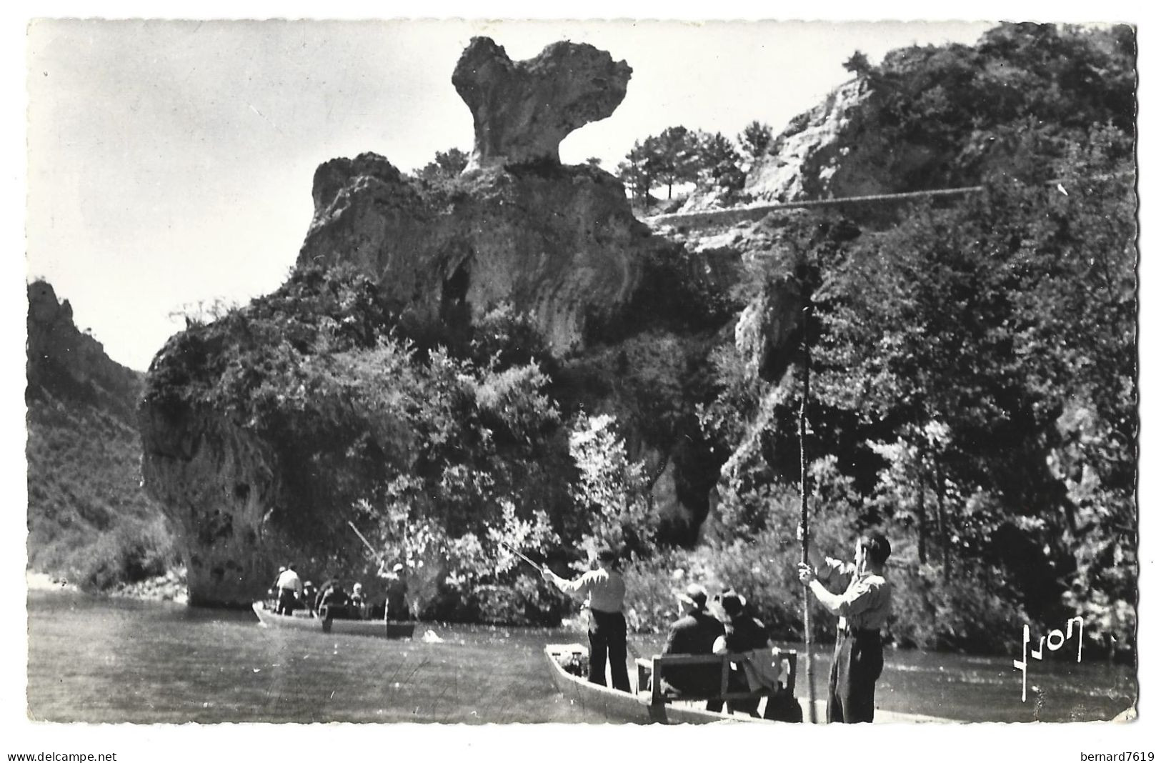 48  Gorges Du Tarn- Environs De La Malene - Rocher Du Champignon - Gorges Du Tarn