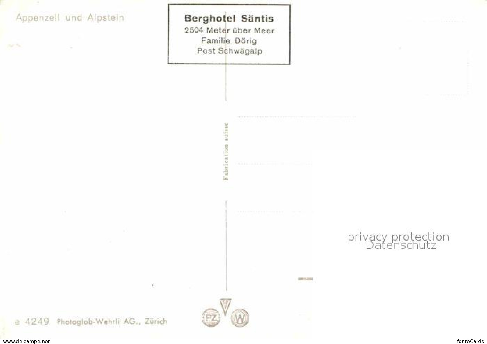 12821069 Appenzell IR Mit Alpstein Appenzeller Alpen Aus Der Vogelperspektive Ap - Otros & Sin Clasificación