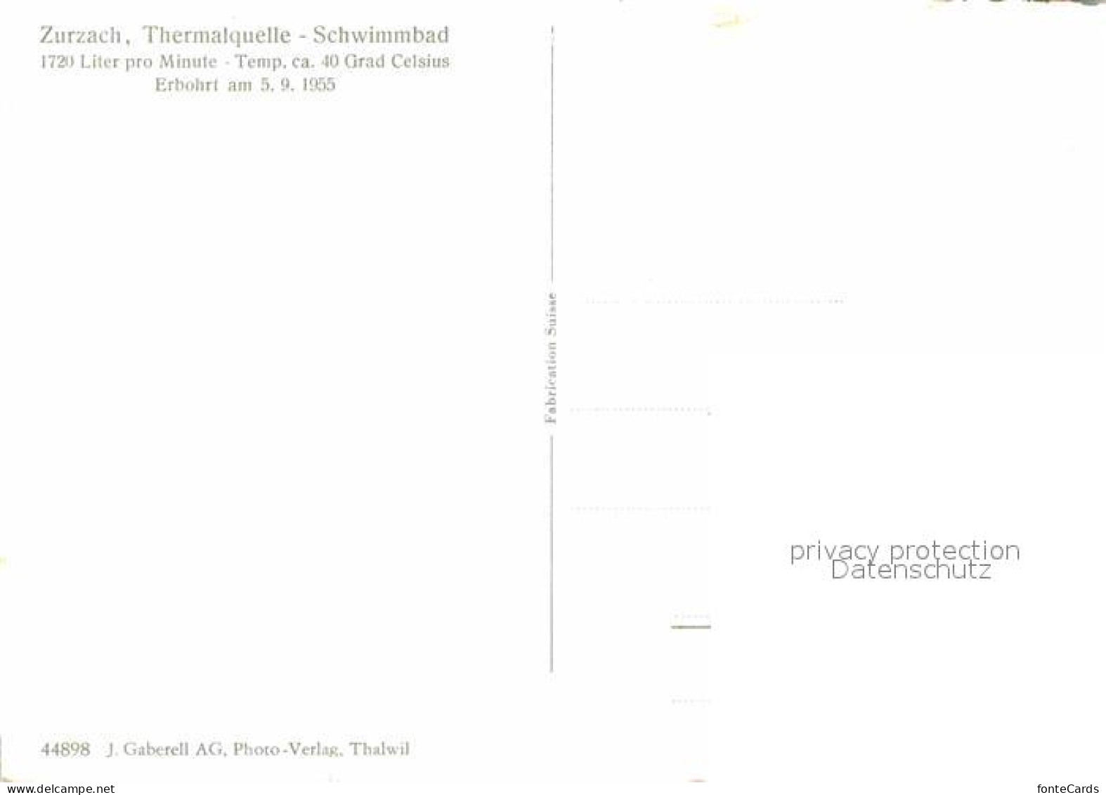12815769 Zurzach Bad Thermalquelle Schwimmbad Zurzach - Other & Unclassified