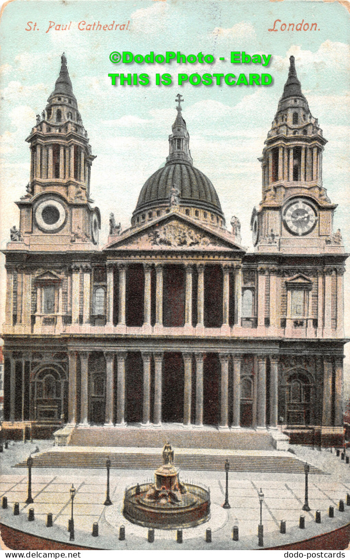 R359814 London. St. Paul Cathedral. E. S. No. 893. 1908 - Andere & Zonder Classificatie