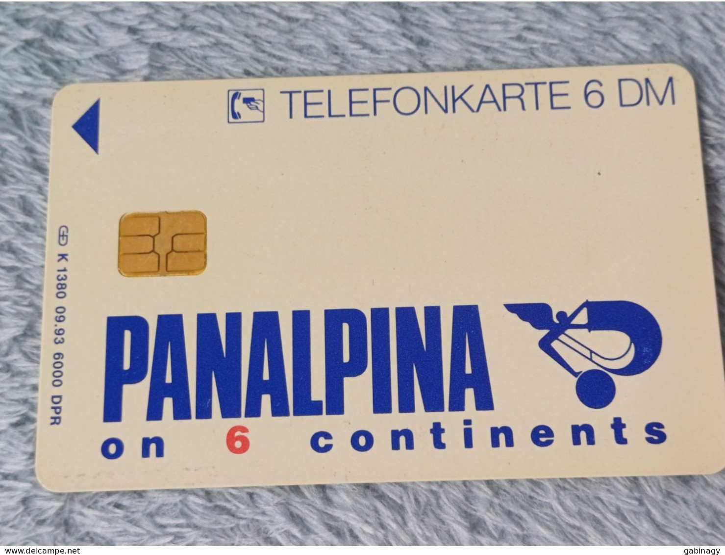 GERMANY-1211 - K 1380 - Panalpina 1 - Satellit, PC,... - 6.000ex. - K-Series: Kundenserie