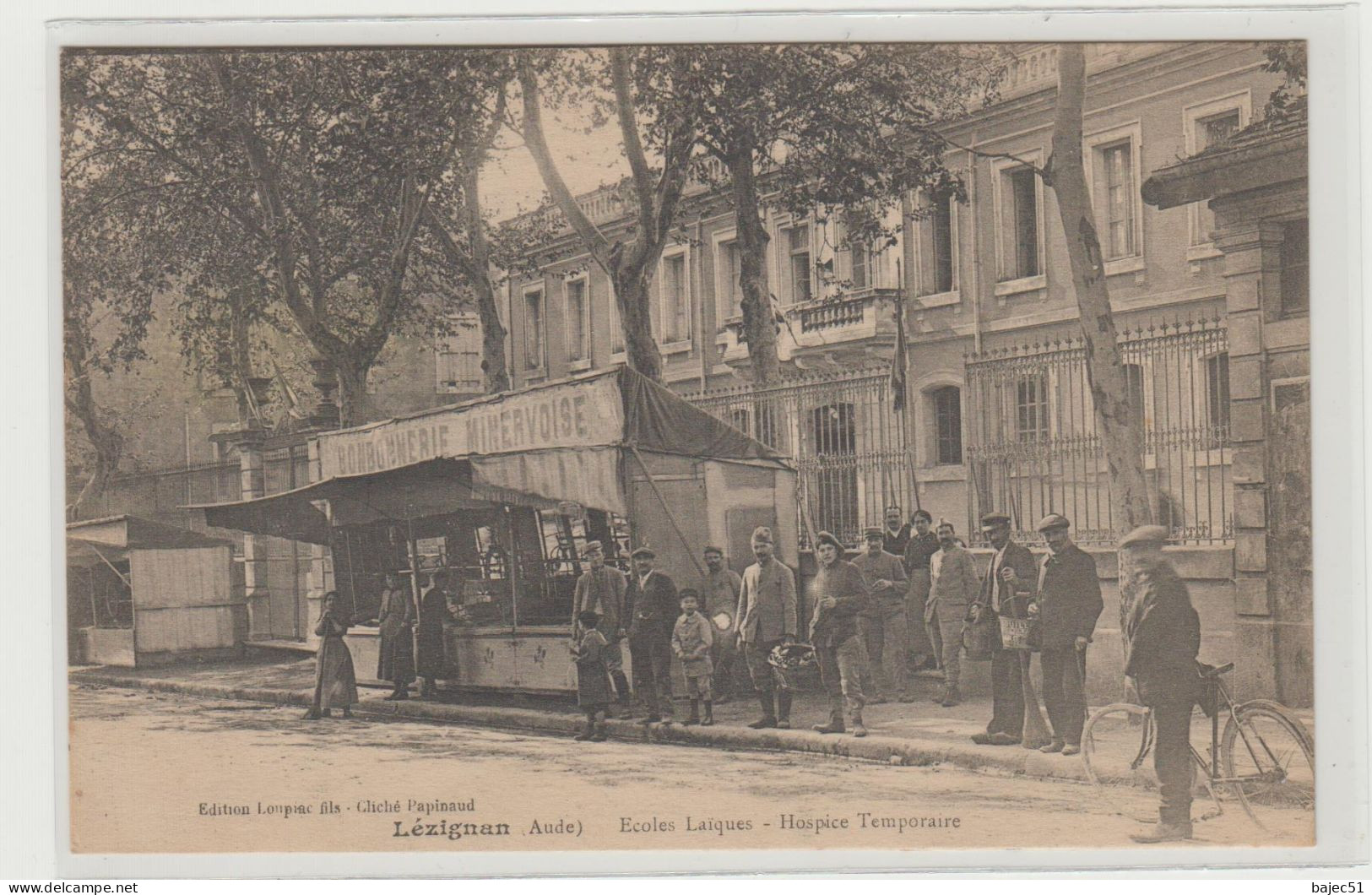 Lézignan " Ecoles Laiques Hospice Temporaire " - Autres & Non Classés