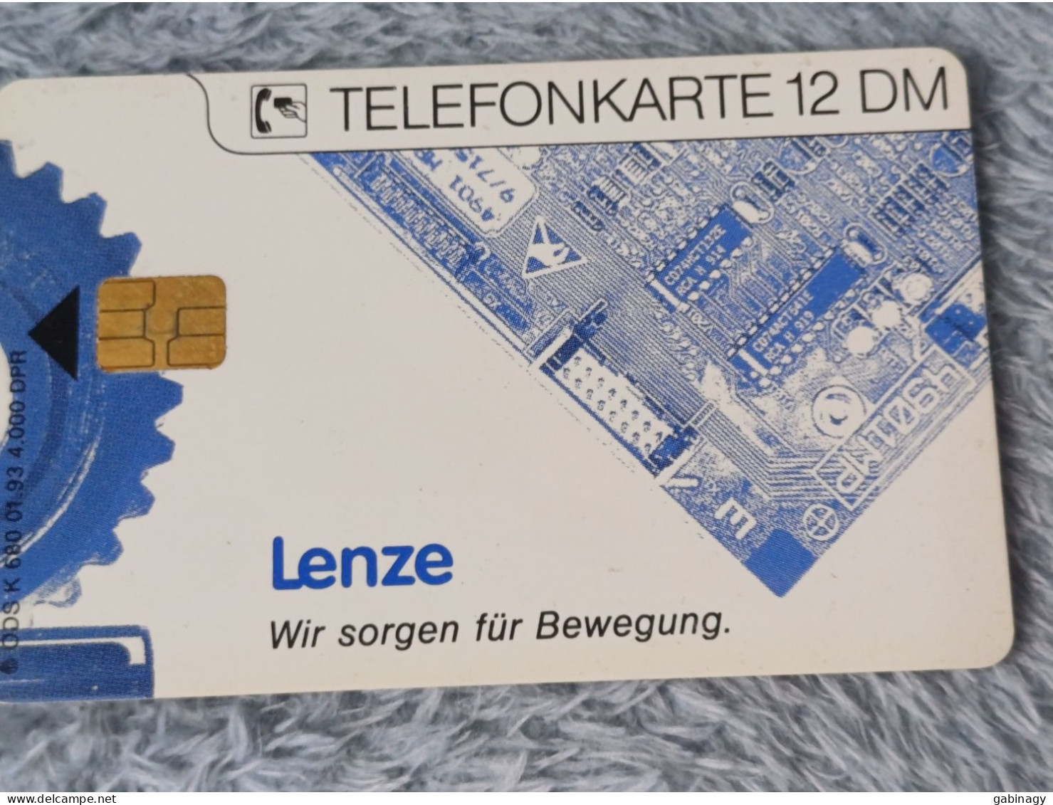 GERMANY-1212 - K 0680 - Lenze - Wir Sorgen Für Bewegung - 4.000ex. - K-Reeksen : Reeks Klanten