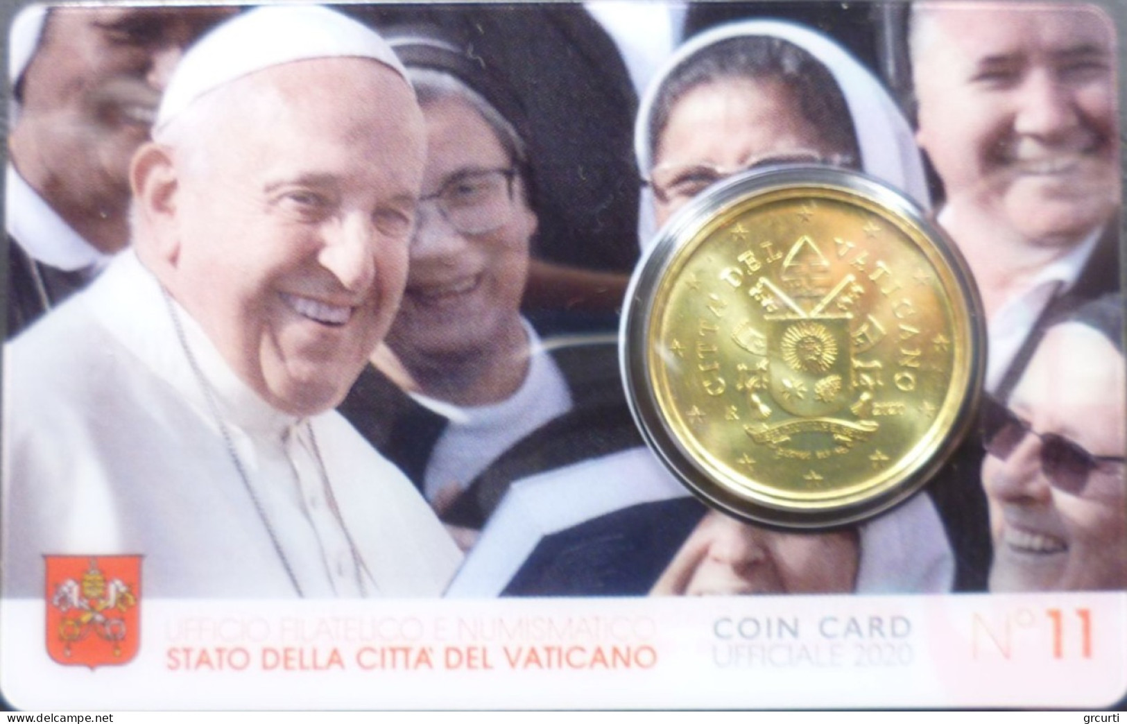 Vaticano - 50 Centesimi 2020 - Coincard N. 11 - UC# 6 - Vaticaanstad