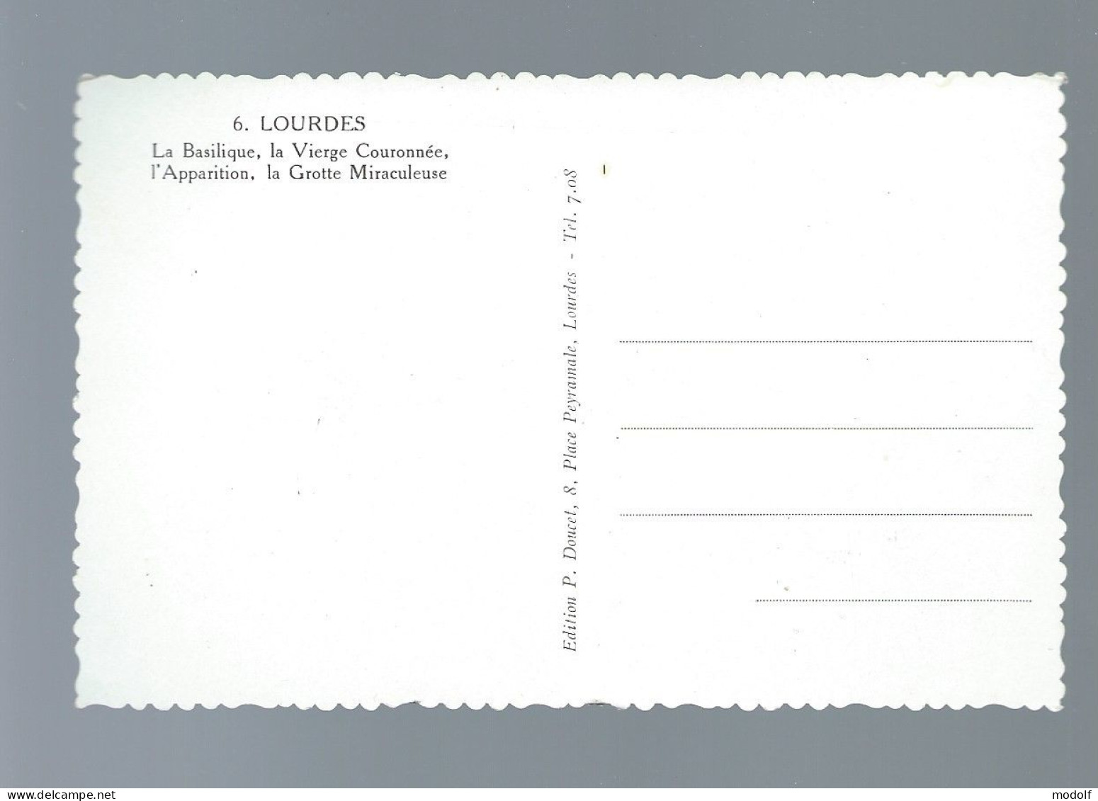 CPA - 65 - Souvenir De Lourdes - Multi-Vues - Non Circulée - Lourdes