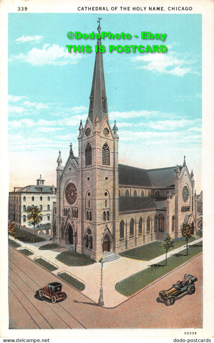 R359888 Chicago. Cathedral Of The Holy Name. Max Rigot Selling Co. C. T. America - World