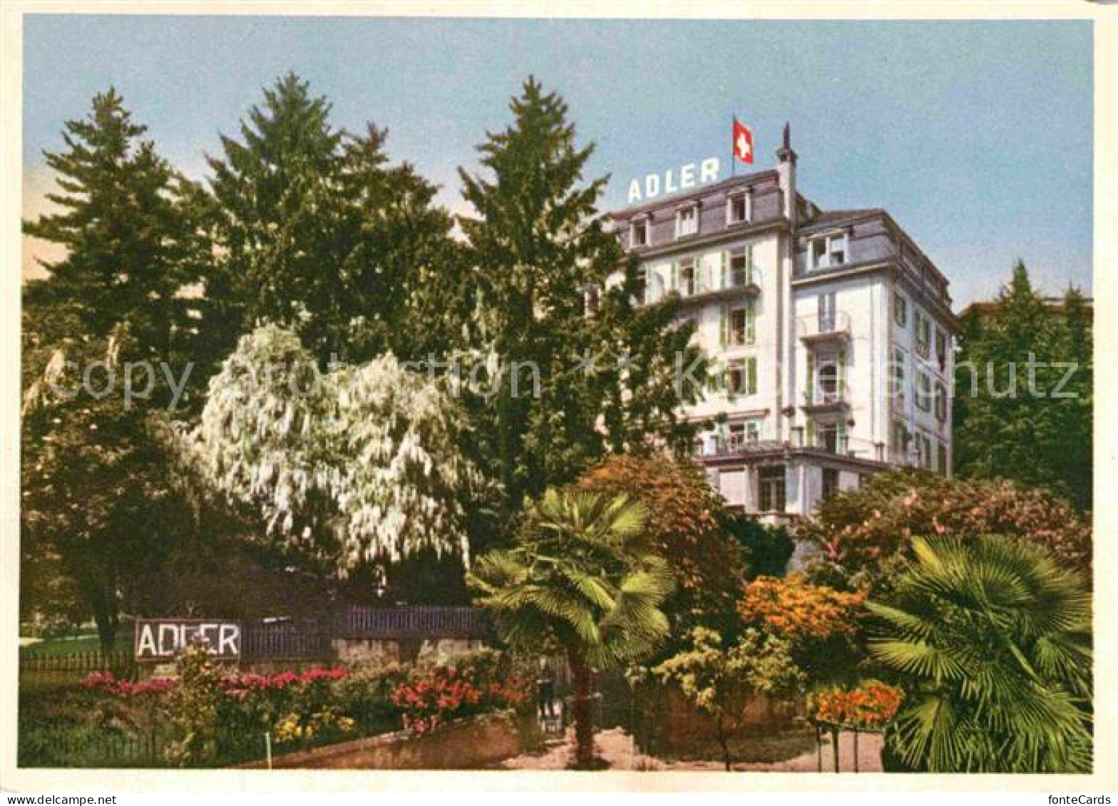 12806179 Lugano TI Hotel Adler  Lugano - Andere & Zonder Classificatie