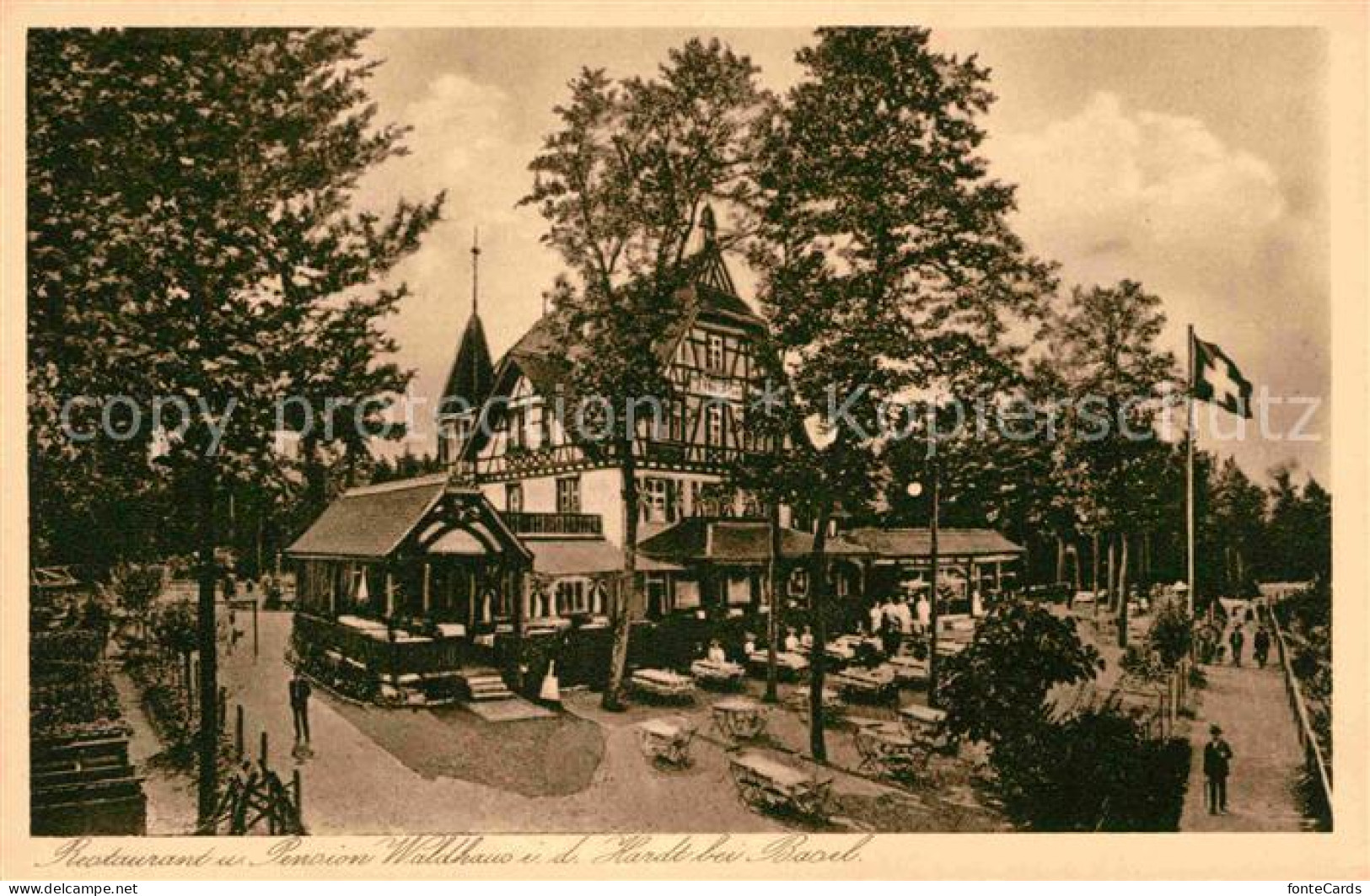 12805879 Birsfelden Hotel-Restaurant Waldhaus In Der Hard  Birsfelden - Sonstige & Ohne Zuordnung