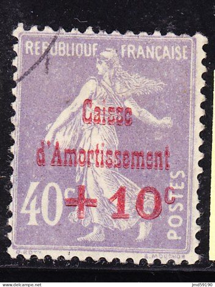 FRANCE Timbre Oblitéré N° 249, Au Profit De La Caisse D'Amortissement - Gebraucht