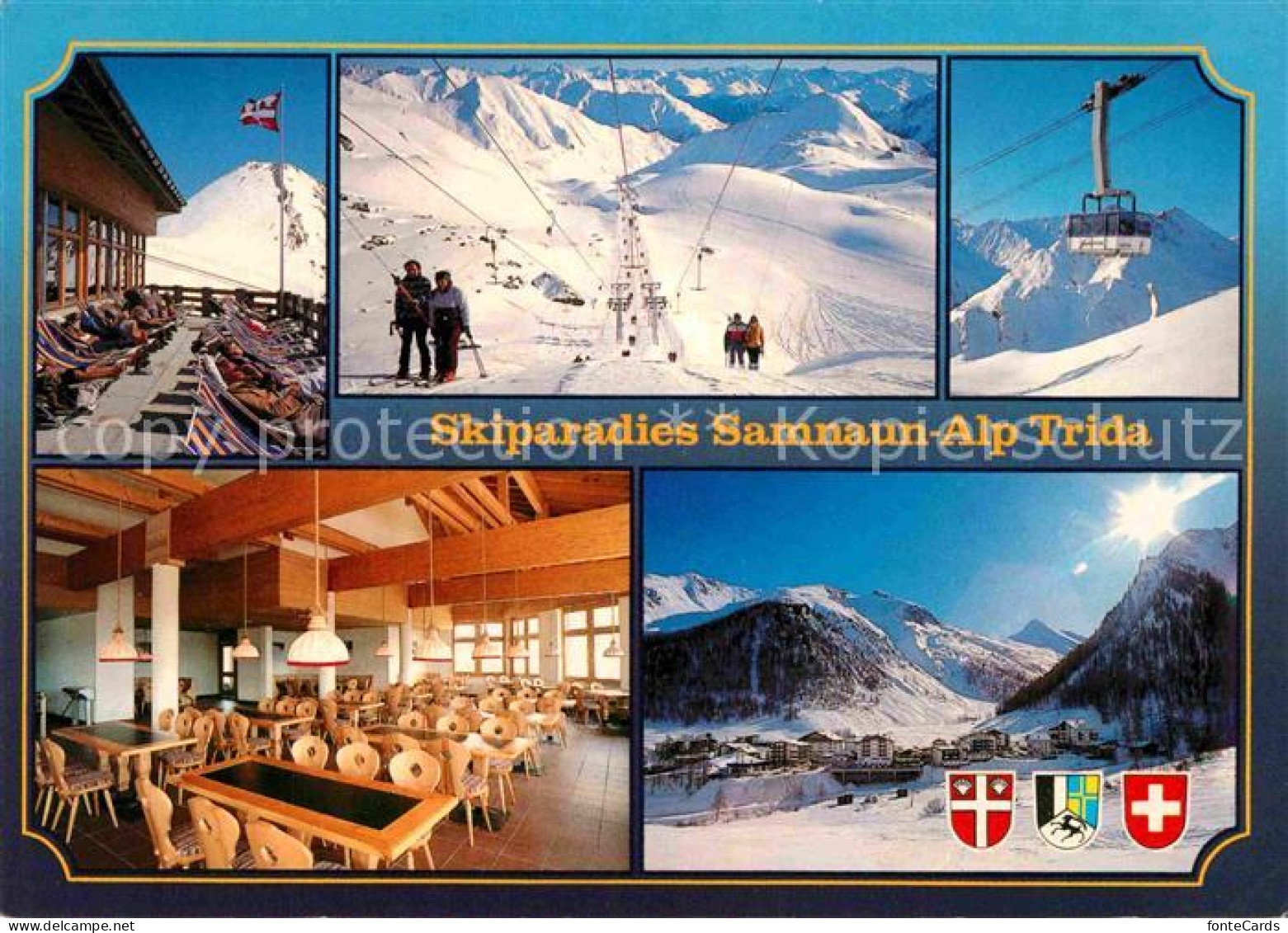 12802677 Samnaun Dorf Skiparadies Alp Trida Lifte Samnaun Dorf - Sonstige & Ohne Zuordnung