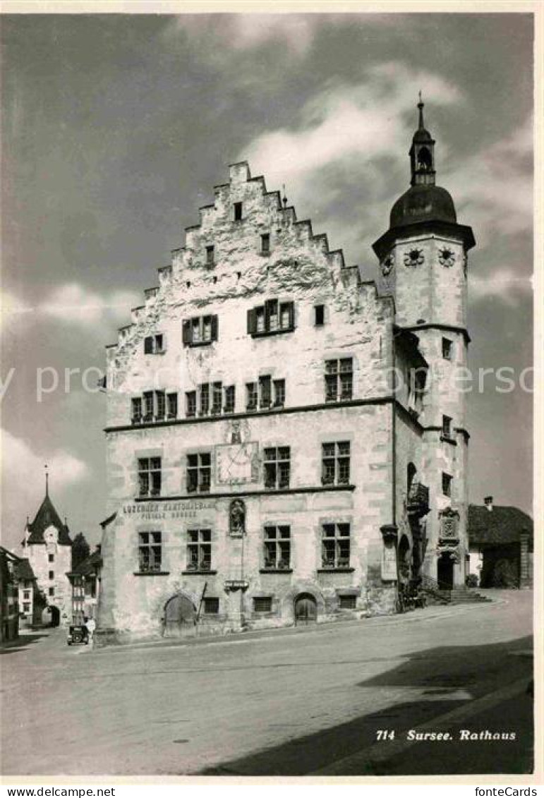 12798219 Sursee Rathaus Sursee - Sonstige & Ohne Zuordnung