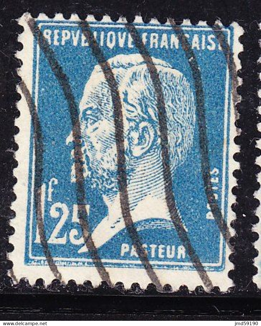 FRANCE Timbre Oblitéré N° 180, Type PASTEUR 1fr 25 Bleu - 1922-26 Pasteur