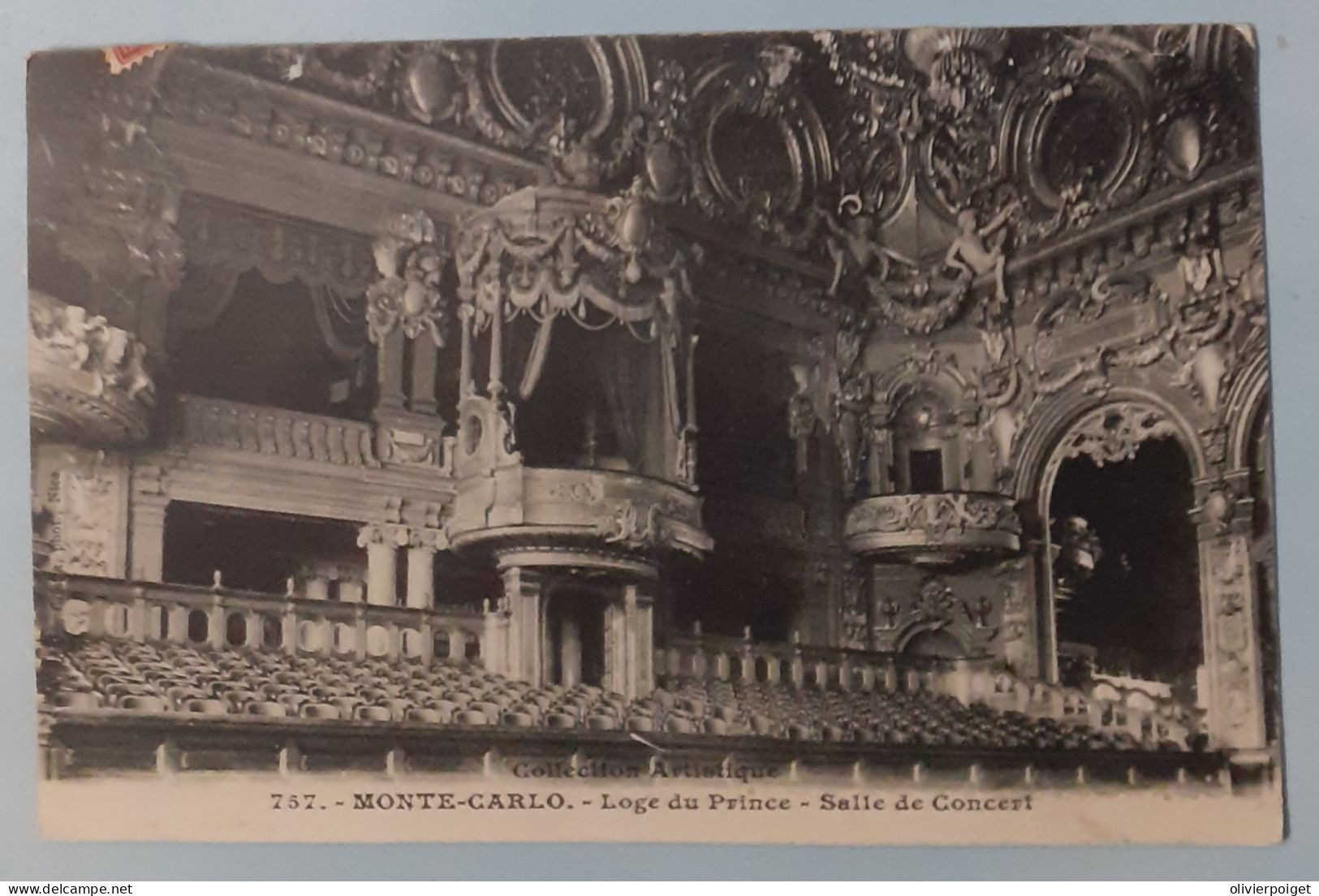 Monte-Carlo - Loge Du Prince - Salle De Concert - Unclassified