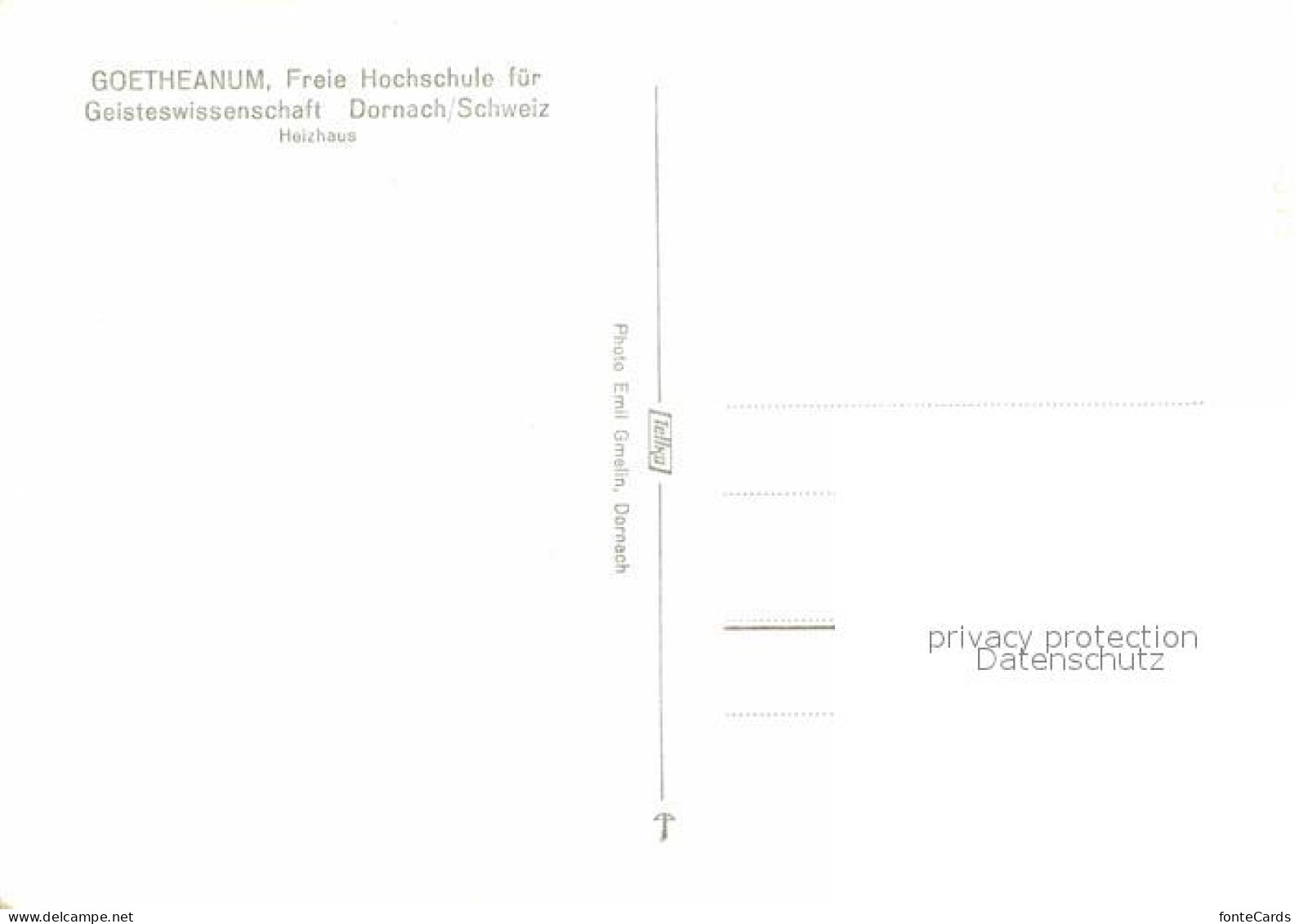 12796097 Dornach SO Goetheanum Freie Hochschule Heizhaus Dornach - Other & Unclassified