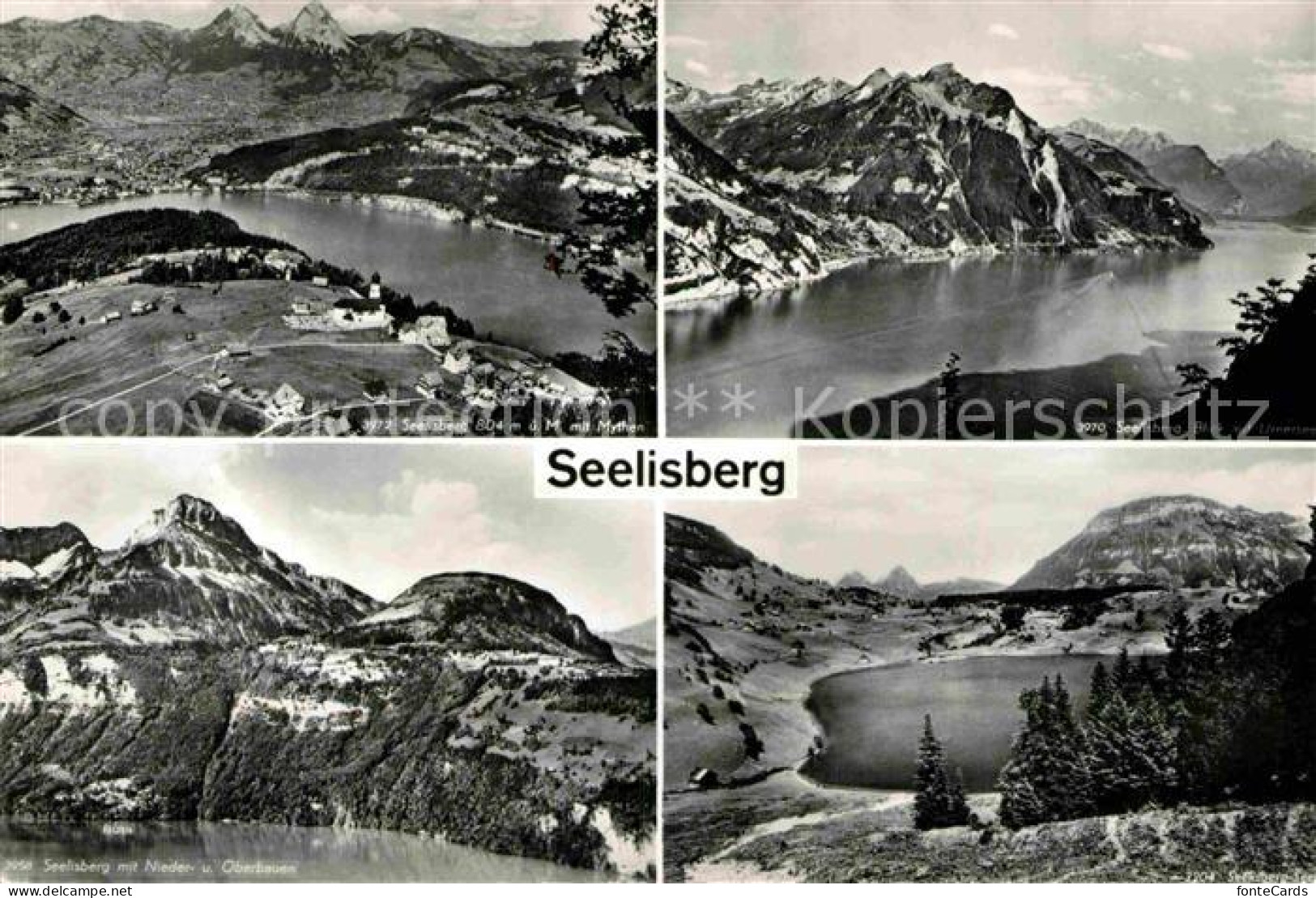 12788069 Seelisberg UR Fliegeraufnahme Panorama  Seelisberg - Altri & Non Classificati