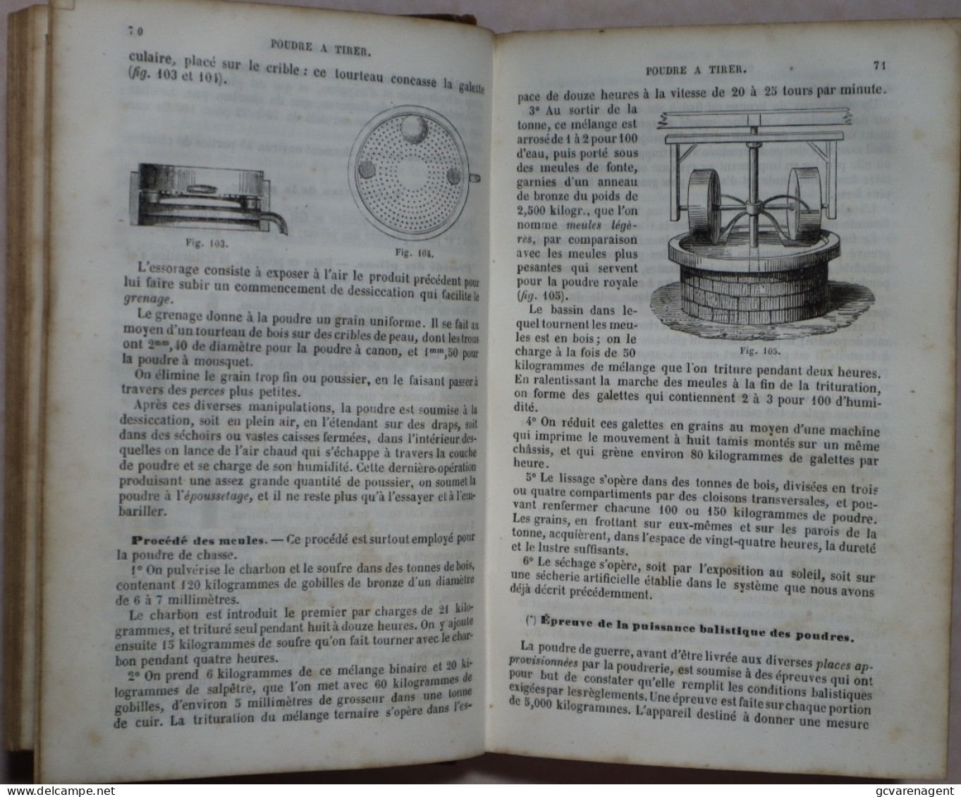 ABREGE DE CHIMIE 1859 PARTIE II. METAUX ET METALLURGIE = REDELIJKE STAAT = 464 PAGES  180 X 120 MM  ZIE AFBEELDINGEN - 1801-1900