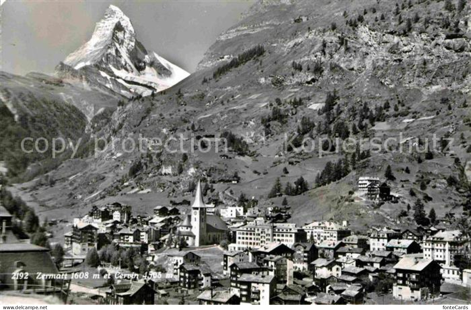 12786937 Zermatt VS Et Le Cervin Ortsansicht Mit Matterhorn Walliser Alpen Zerma - Sonstige & Ohne Zuordnung