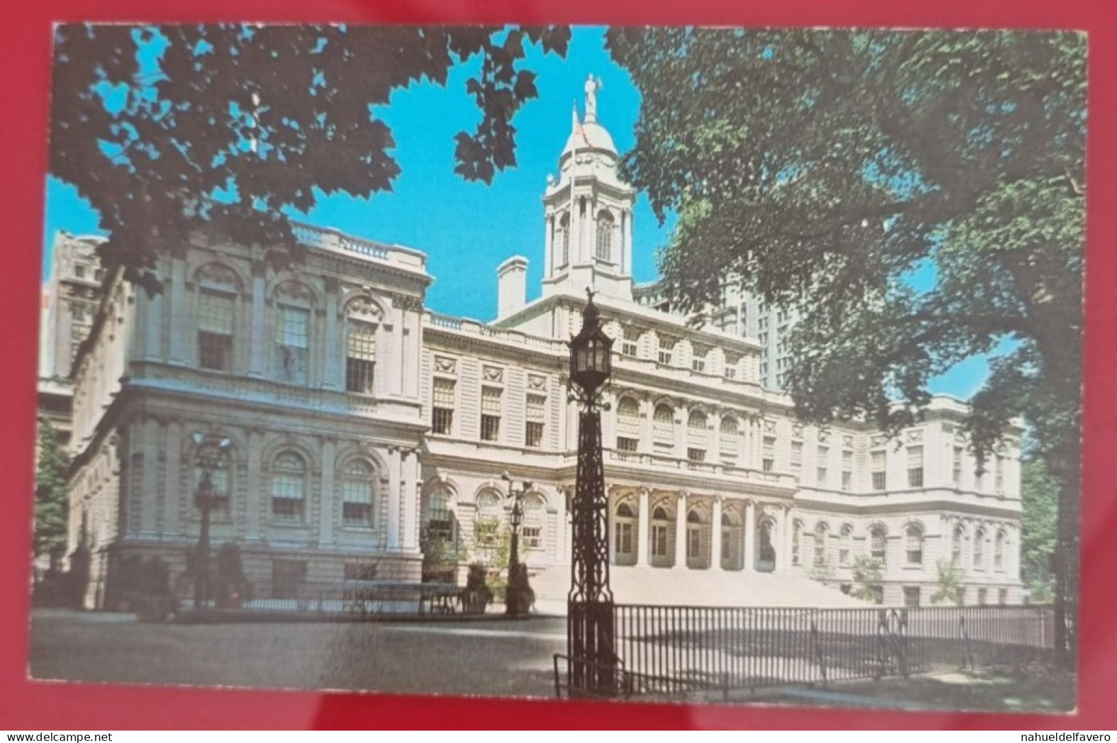 Uncirculated Postcard - USA - NY, NEW YORK CITY HALL - Andere Monumente & Gebäude