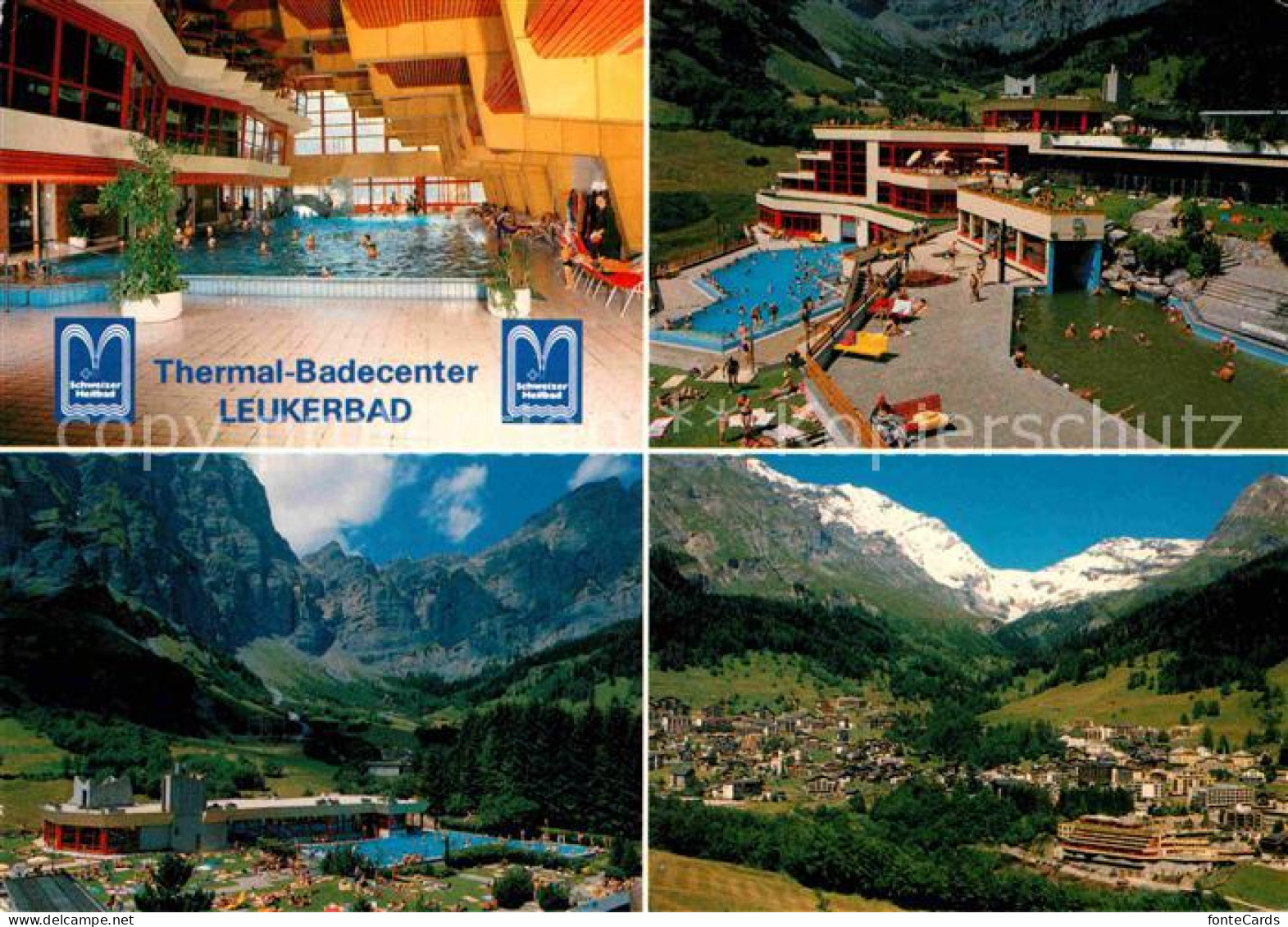 12785977 Leukerbad Thermal Badecenter Gemmipass Alpen Loeche-les-Bains - Sonstige & Ohne Zuordnung