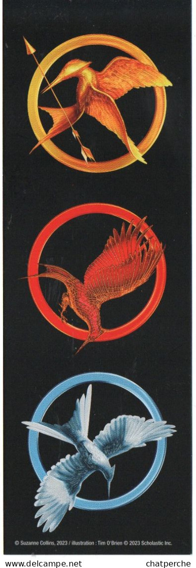 M-P MARQUE PAGES SIGNET BOOKMARKS HUNGER GAMES PKJ - Marque-Pages