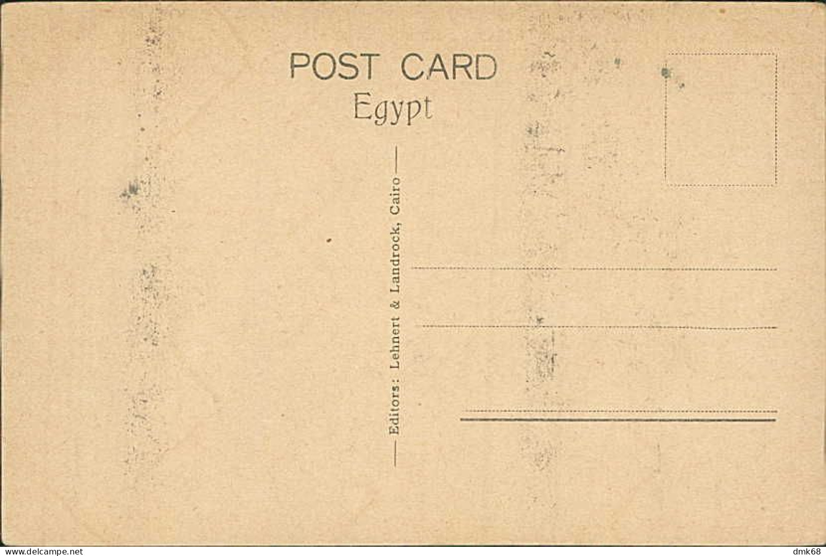 EGYPT - PORT SAID - THE HARBOUR ( 1336 ) EDIT. LEHNERT & LANDROCK - 1920s (12660) - Port-Saïd