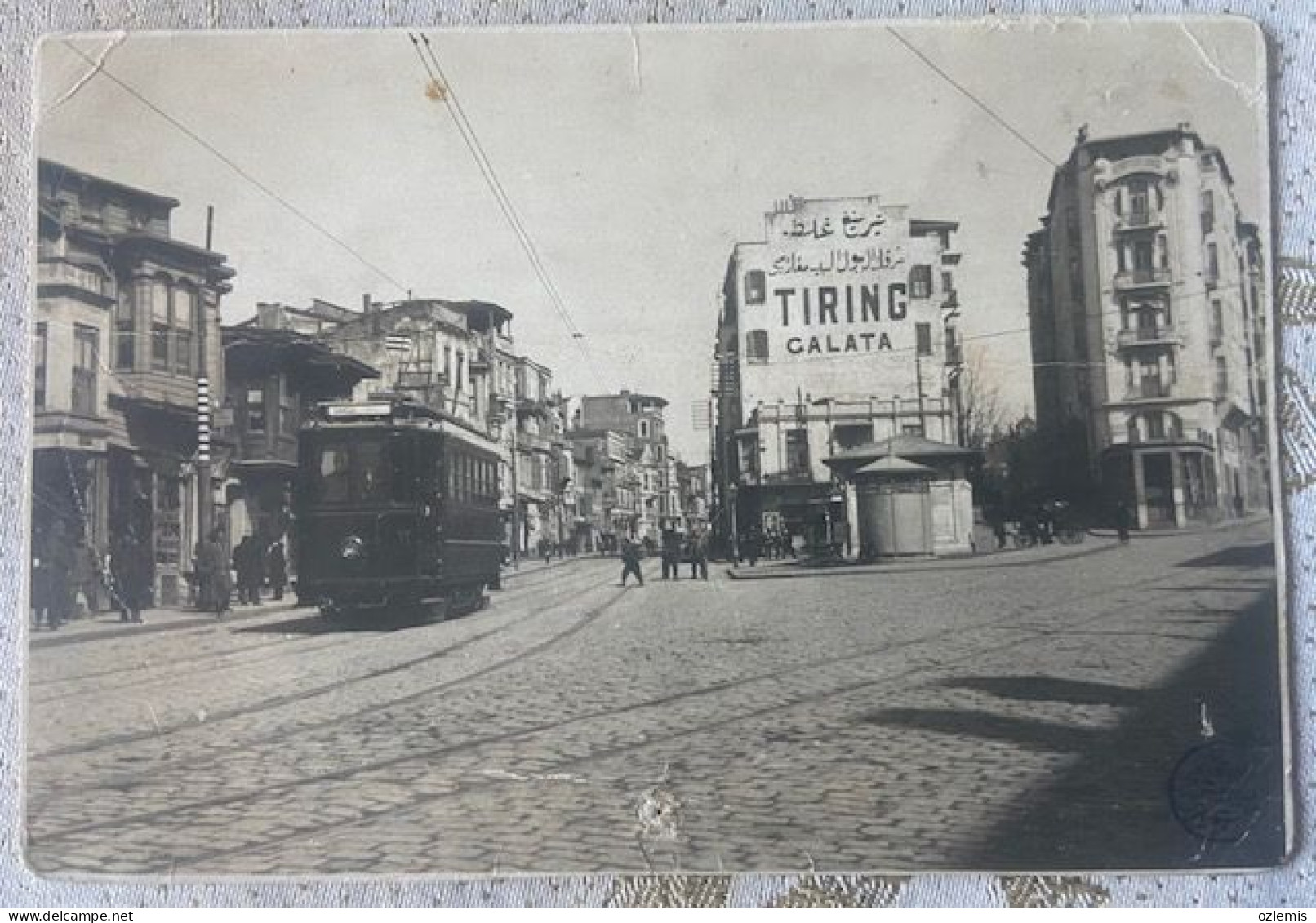 TURKEY,TURKEI,TURQUIE ,OTTOMAN ,CONSTANTINOPLE ,TRAM,TRAMWAY ,POSTCARD - Türkei