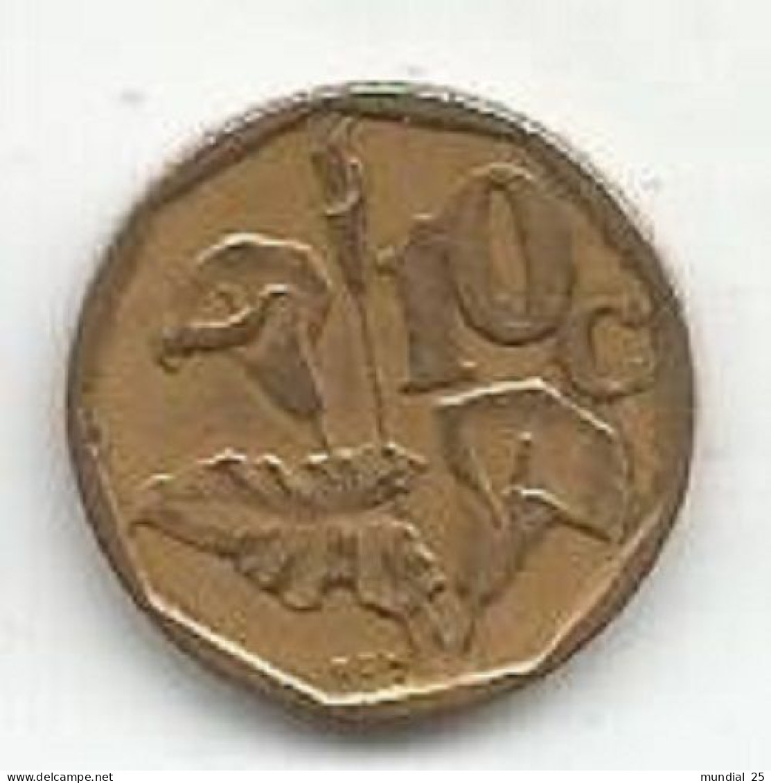 SOUTH AFRICA 10 CENTS 1992 - Zuid-Afrika