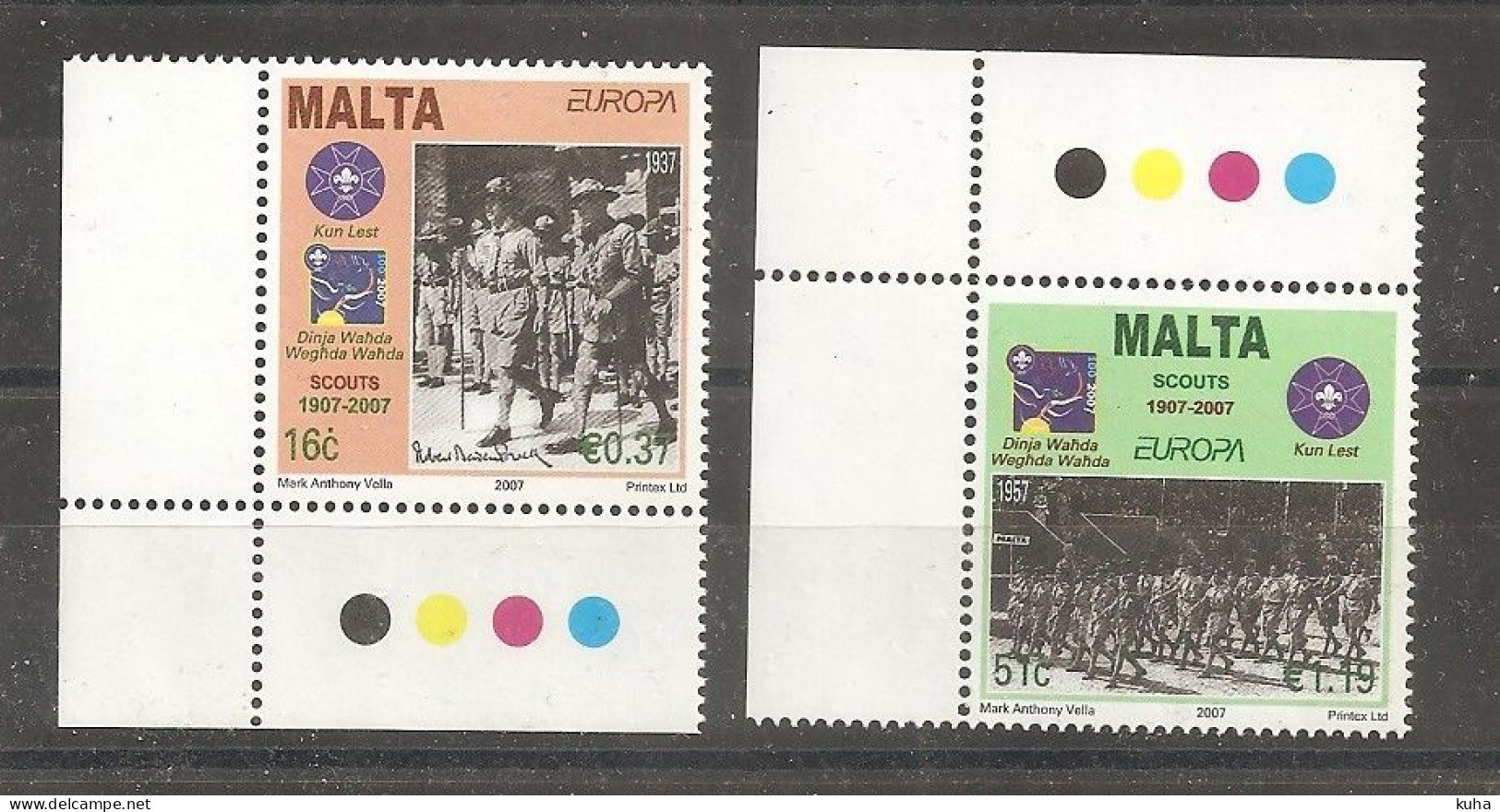 Scouting Malta  MNH - Nuovi