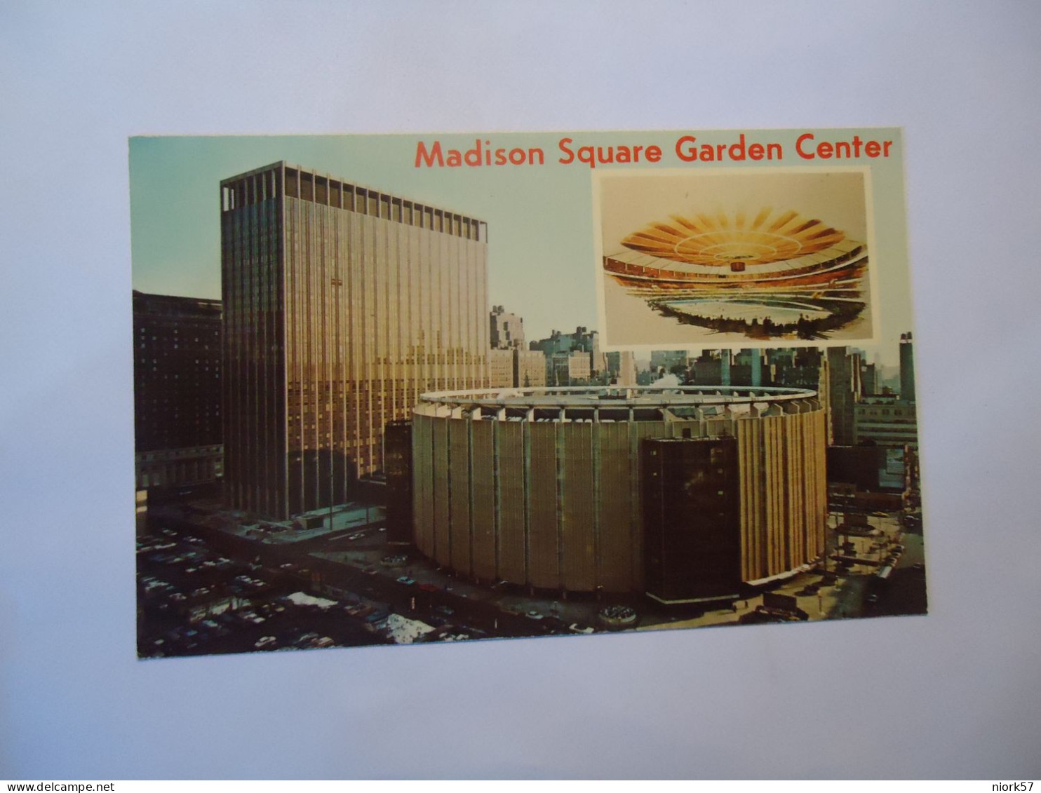 UNITED STATES    POSTCARDS  MADISON SQUARE GARDEN CENTER - Other & Unclassified