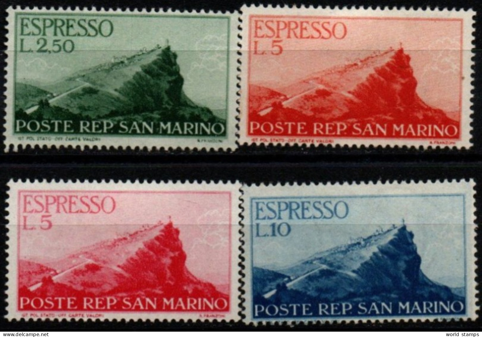 SAINT-MARIN 1945-6 * - Express Letter Stamps