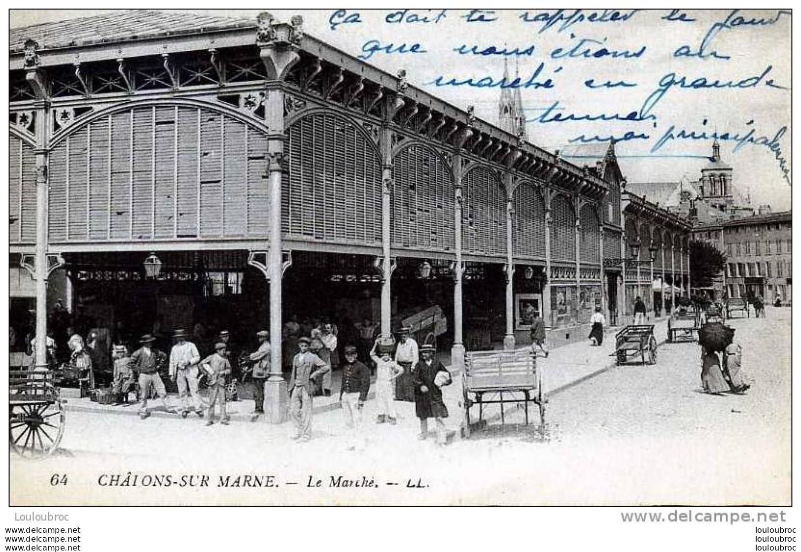 51 CHALONS SUR MARNE LE MARCHE LL N°64 - Châlons-sur-Marne