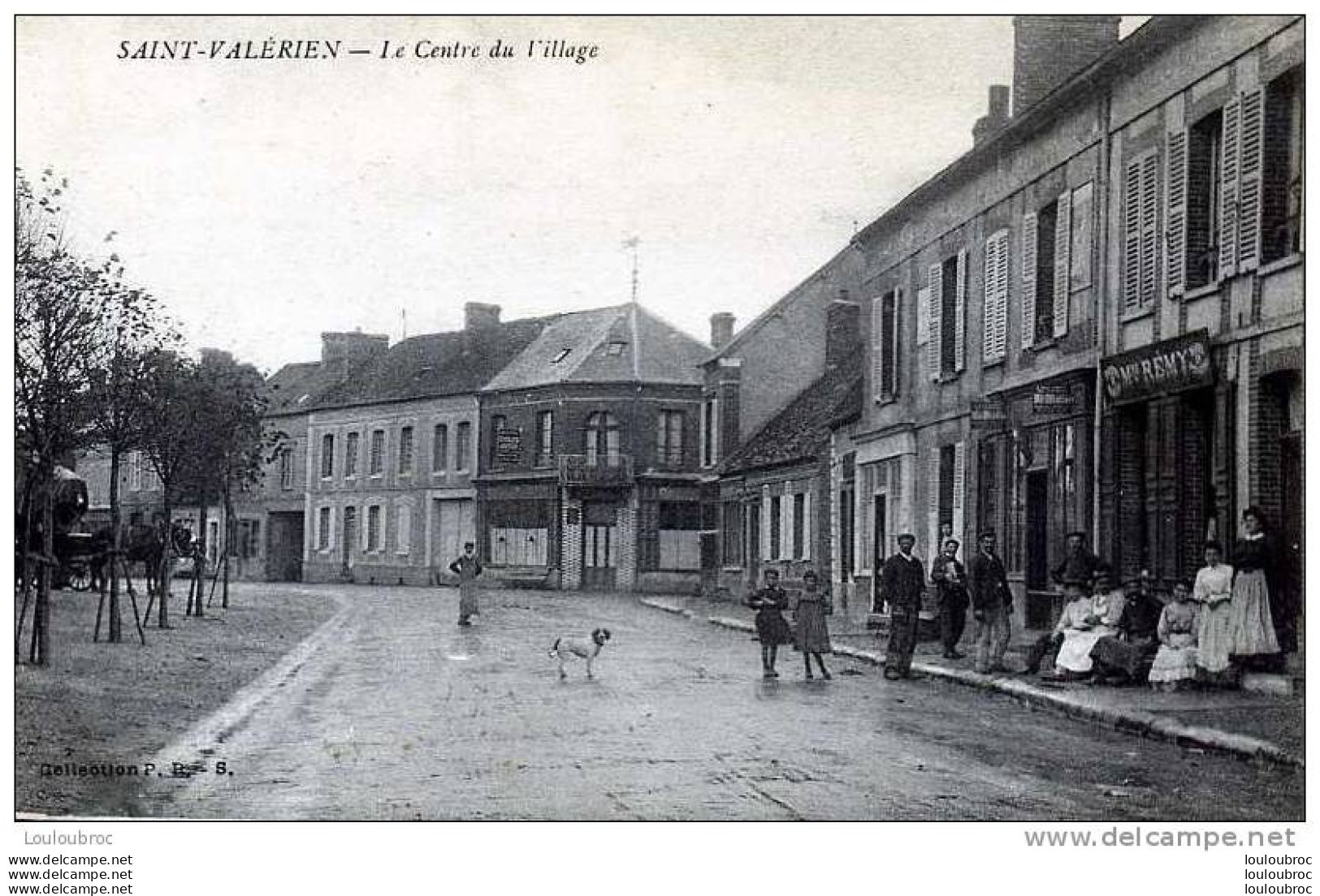 89 SAINT VALERIEN LE CENTRE DU VILLAGE EDIT  P.R.S. - Saint Valerien