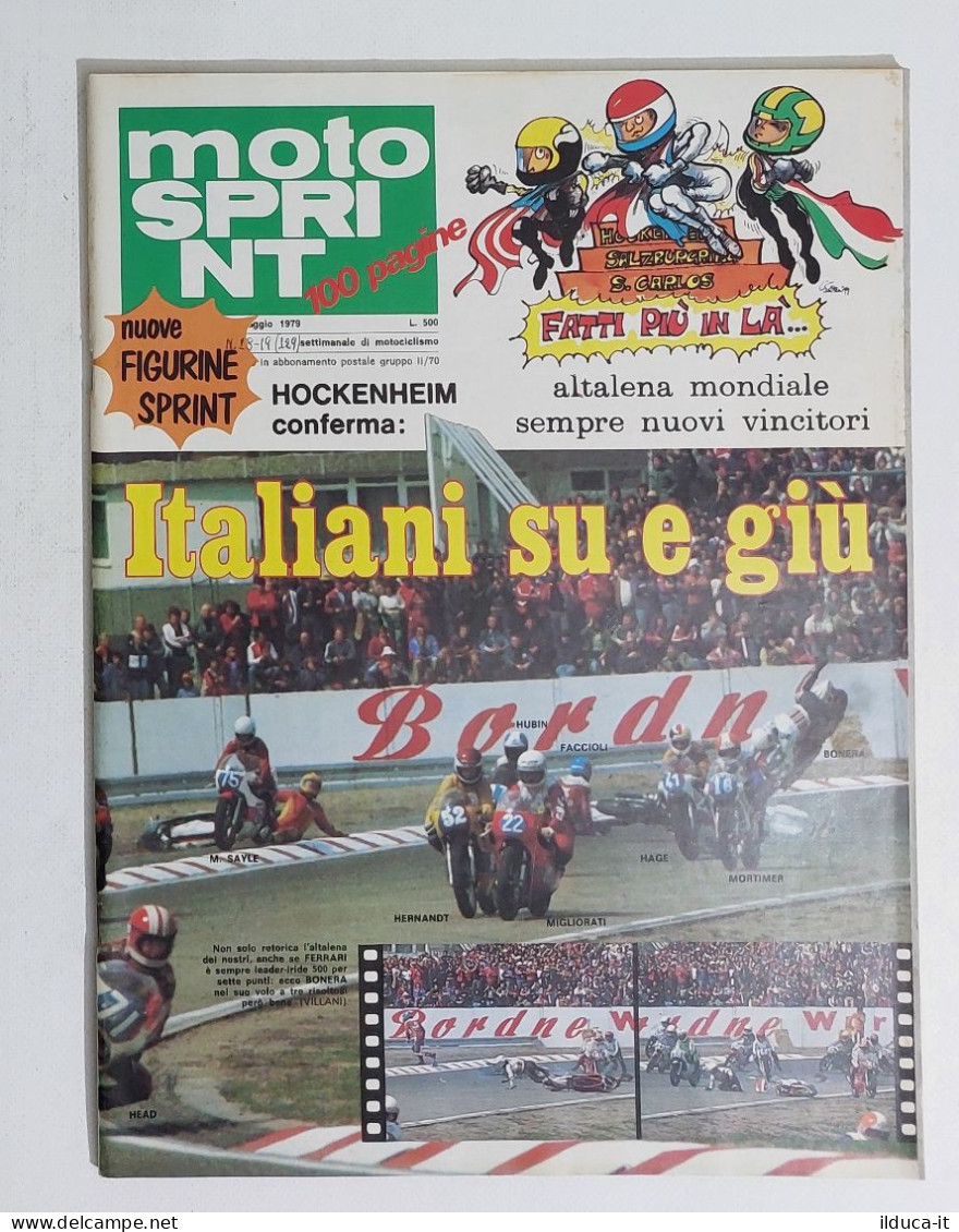 54004 Motosprint 1979 A. IV N. 18/19 - BMW 100 RT - NO FIGURINE - Motori