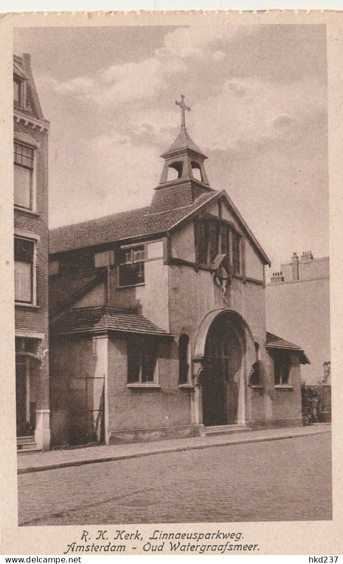 Amsterdam R.K. Kerk Linnaeusparkweg Oud Watergraafsmeer Hulpkerkje   4816 - Amsterdam